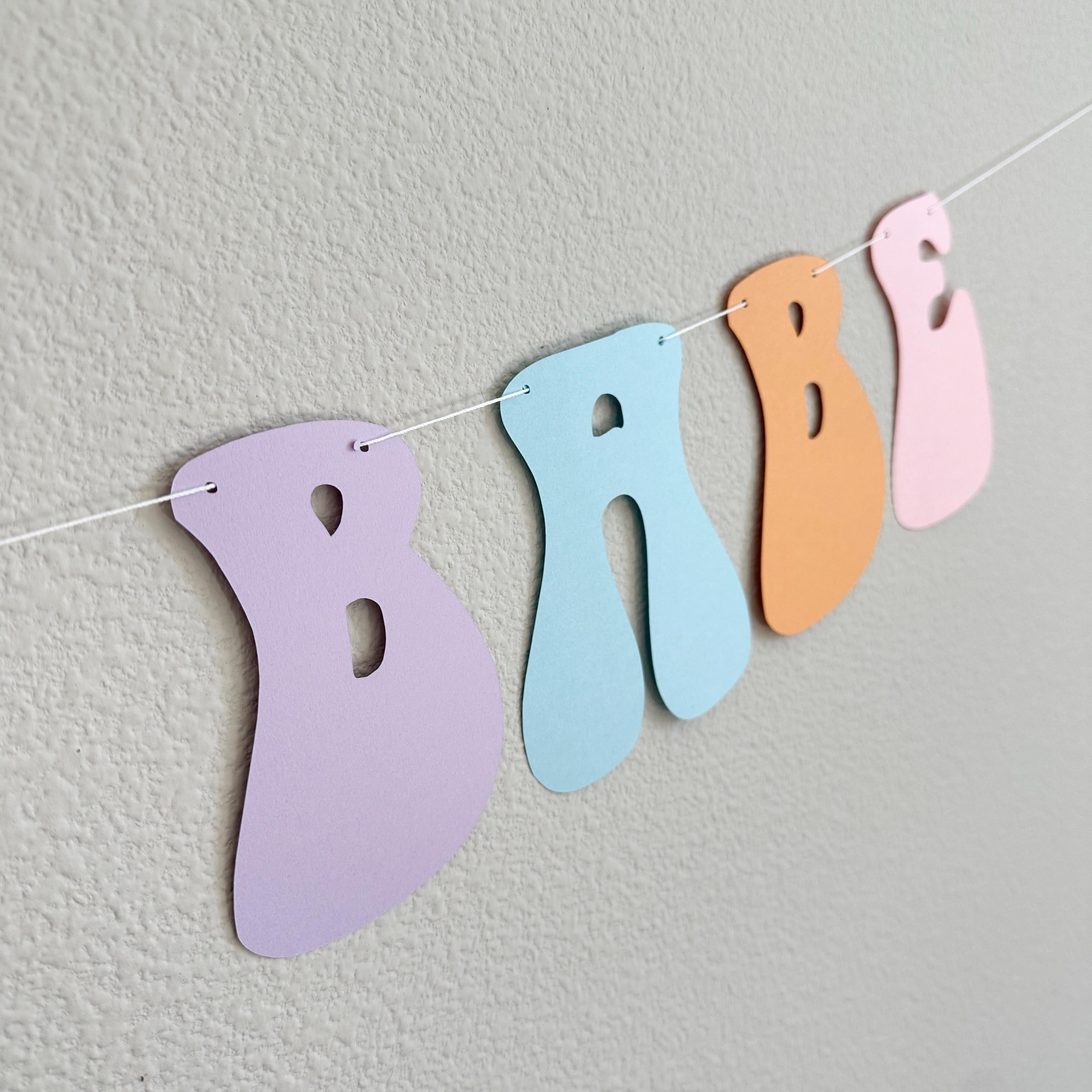 One Spooky Babe, Halloween Themed 1st Birthday Banner, October 1st Birthday Decorations, Spooky One, Girls 1st Birthday Theme Ideas