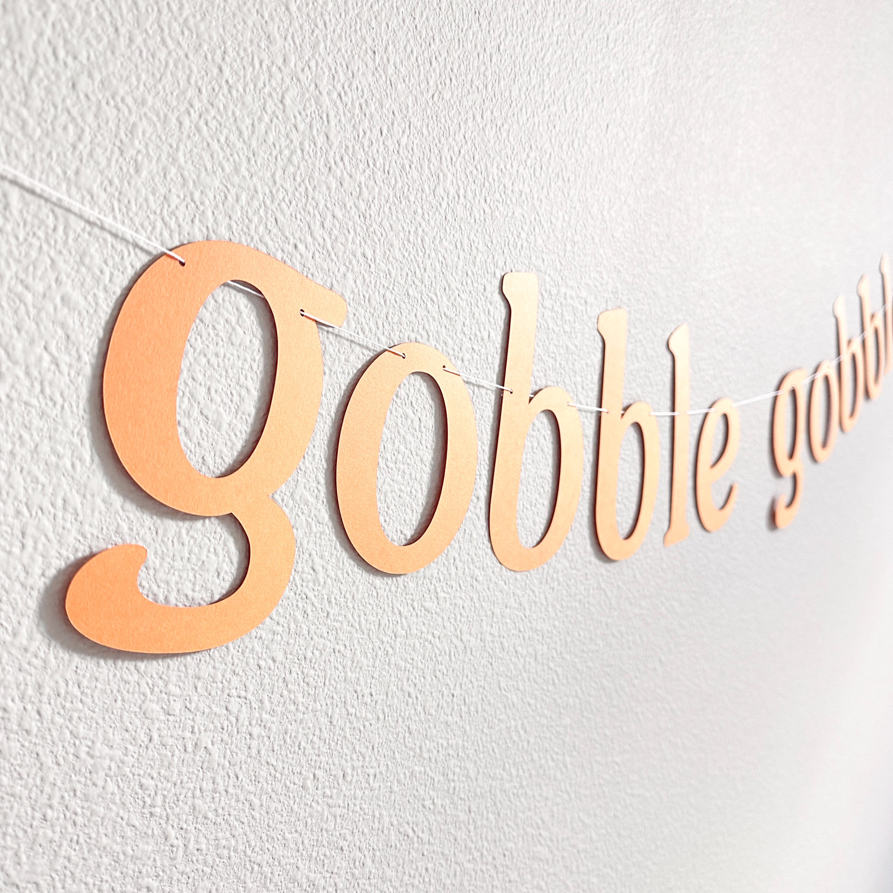 Gobble Gobble, Gobble Gobble Banner, Gobble Gobble Decorations, Thanksgiving Backdrop, Thanksgiving 2024 Designs