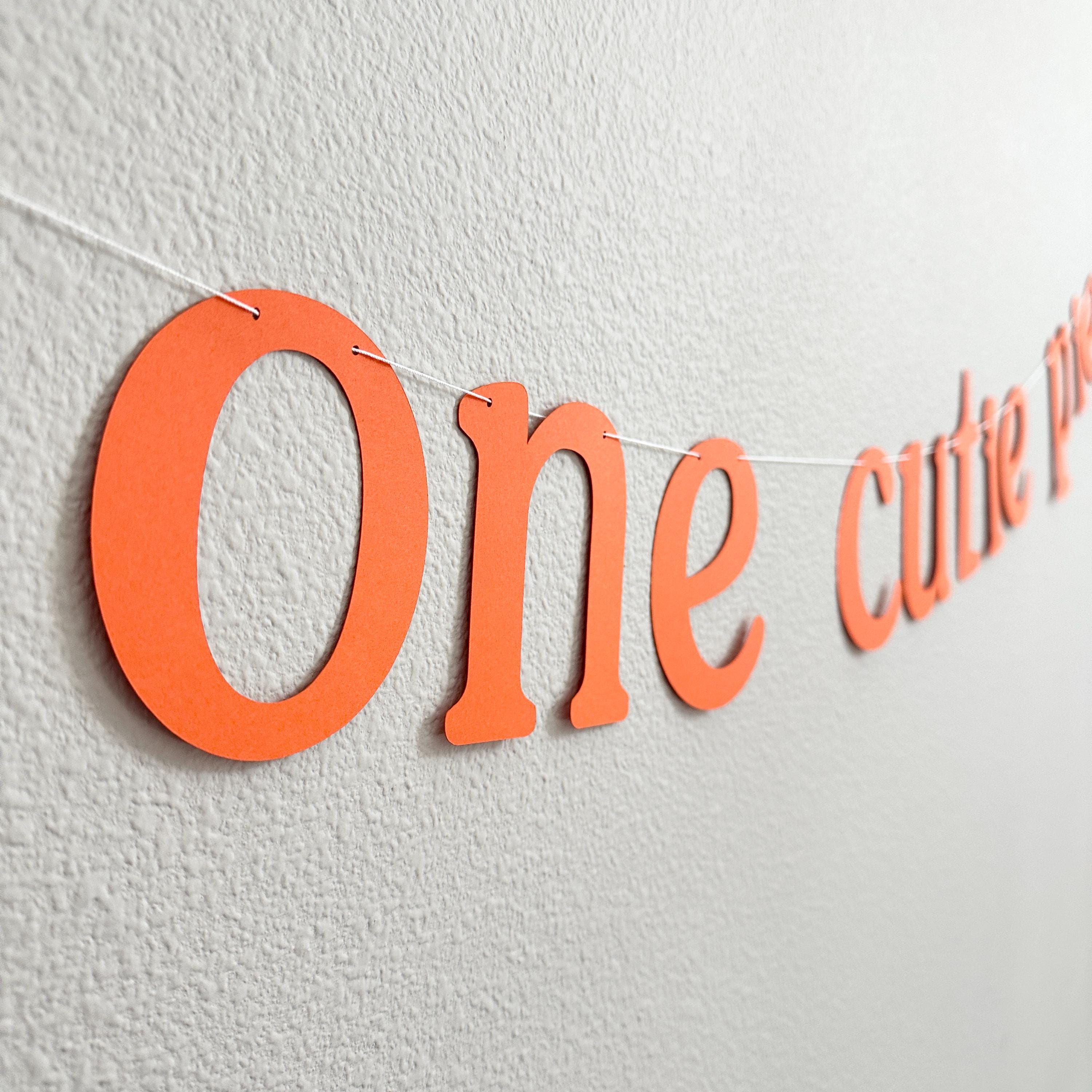 One Cutie Pie, One Cutie Pie Banner, Fall Themed Birthday Banner, Fall Baby Shower, November Birthday Theme Ideas, One Cutie Pie Theme