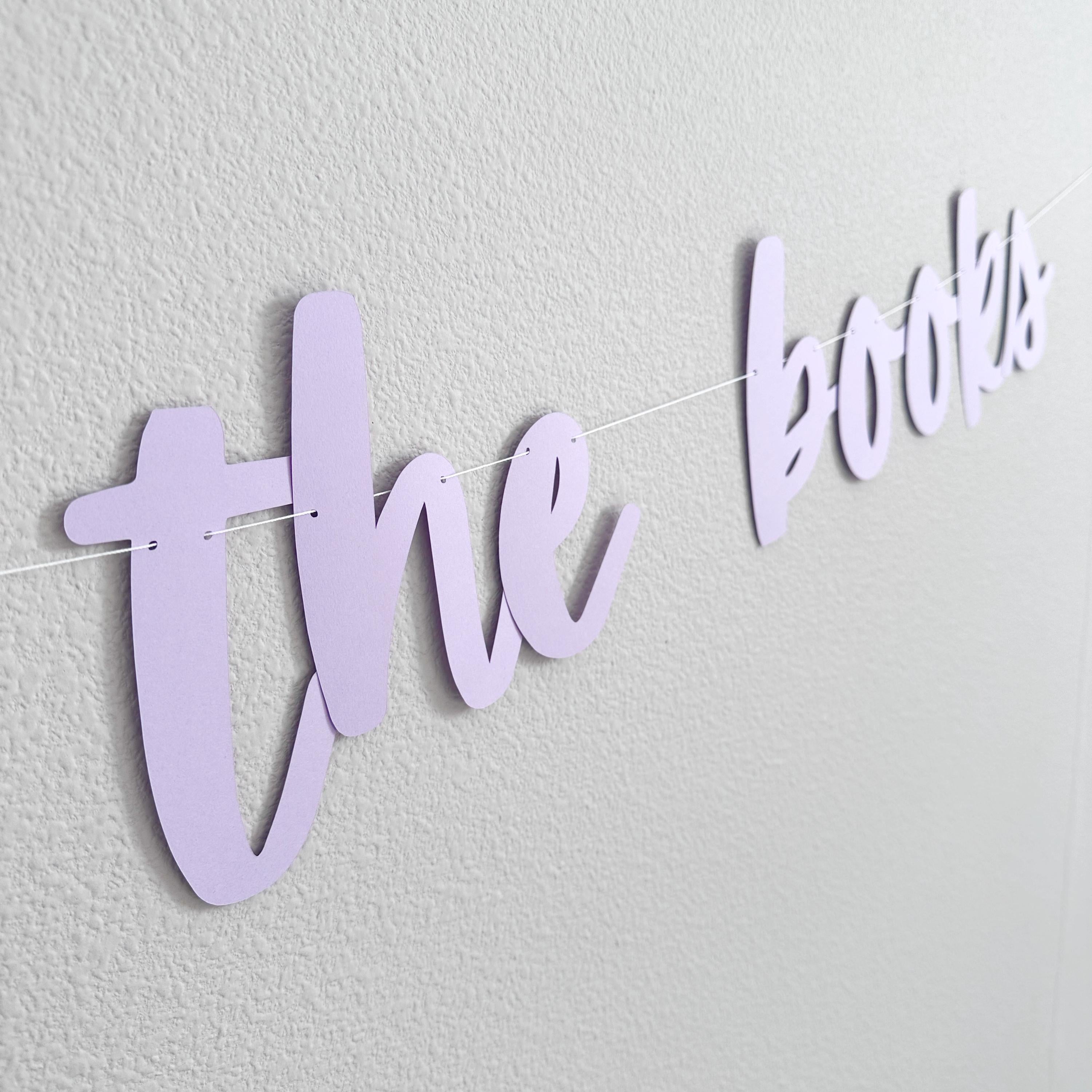 ONE For The Books, 1st Birthday Theme Ideas, One For The Books Decorations, First Birthday Party Banner, Lavender One For The Books