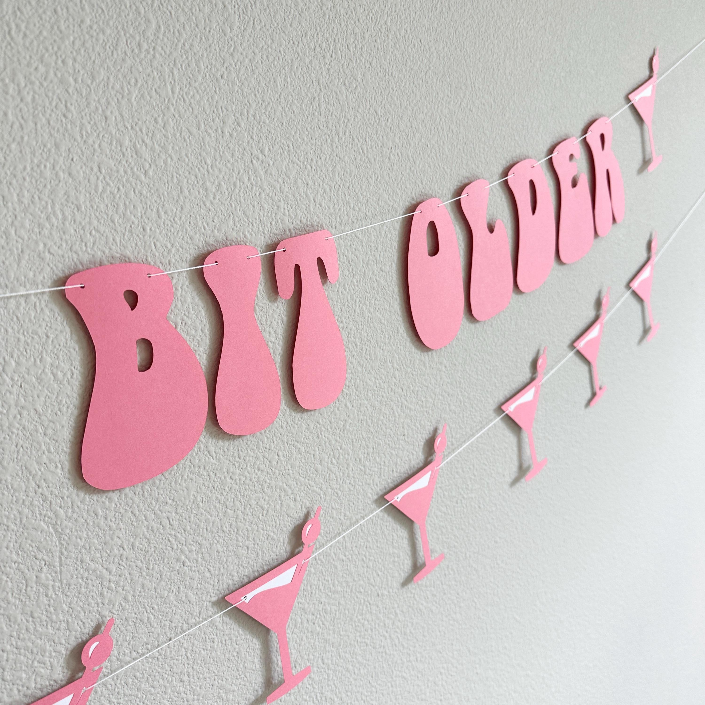 A Tini Bit Older, Espresso Martini Themed Banner, Espresso Martini Birthday Party, Espresso Martini, Pink Espresso