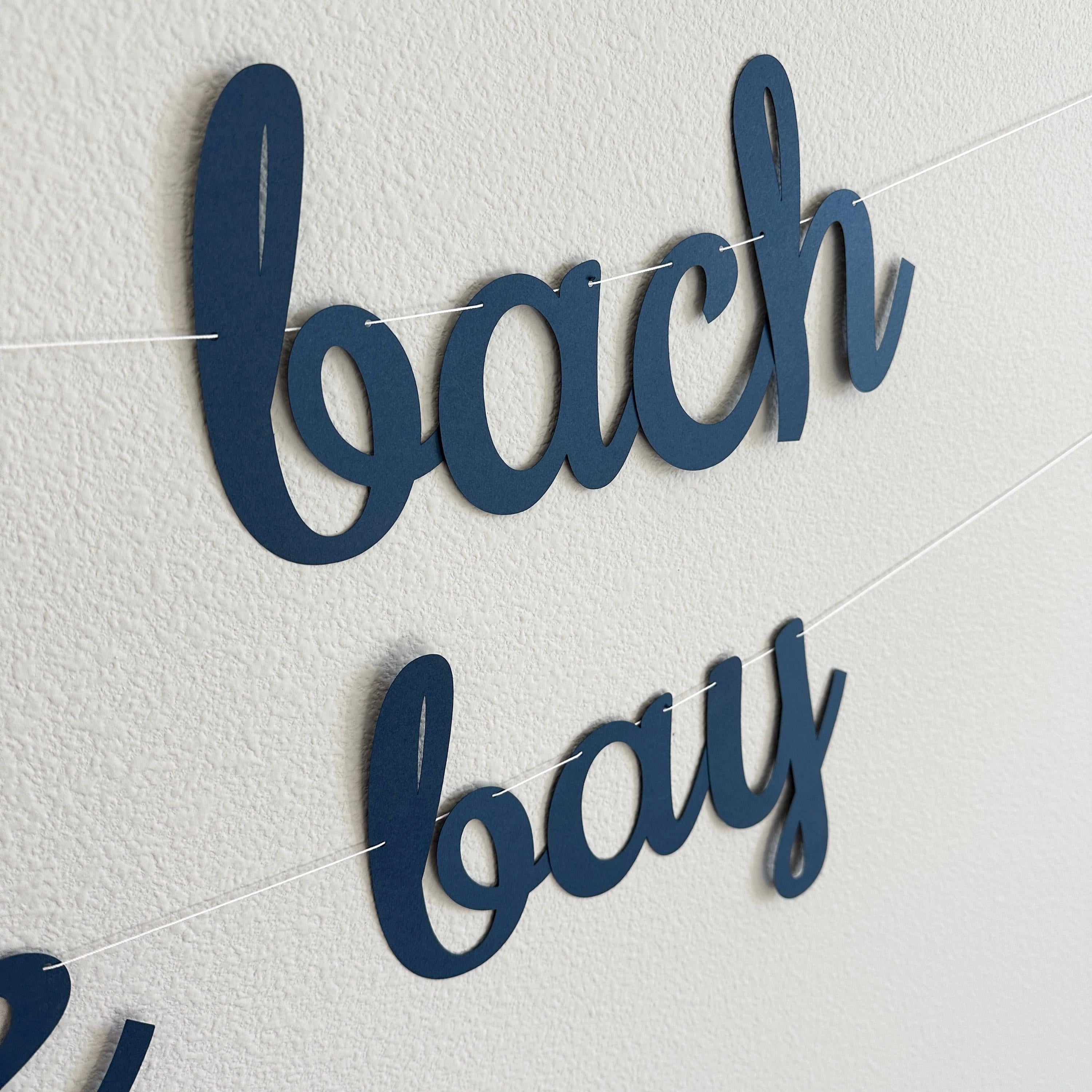 Bach By The Bay, Bay Bachelorette Decorations, Name&#39;s Bach By The Bay Banner, Bay Themed Bachelorette Party, Bachelorette Theme Ideas