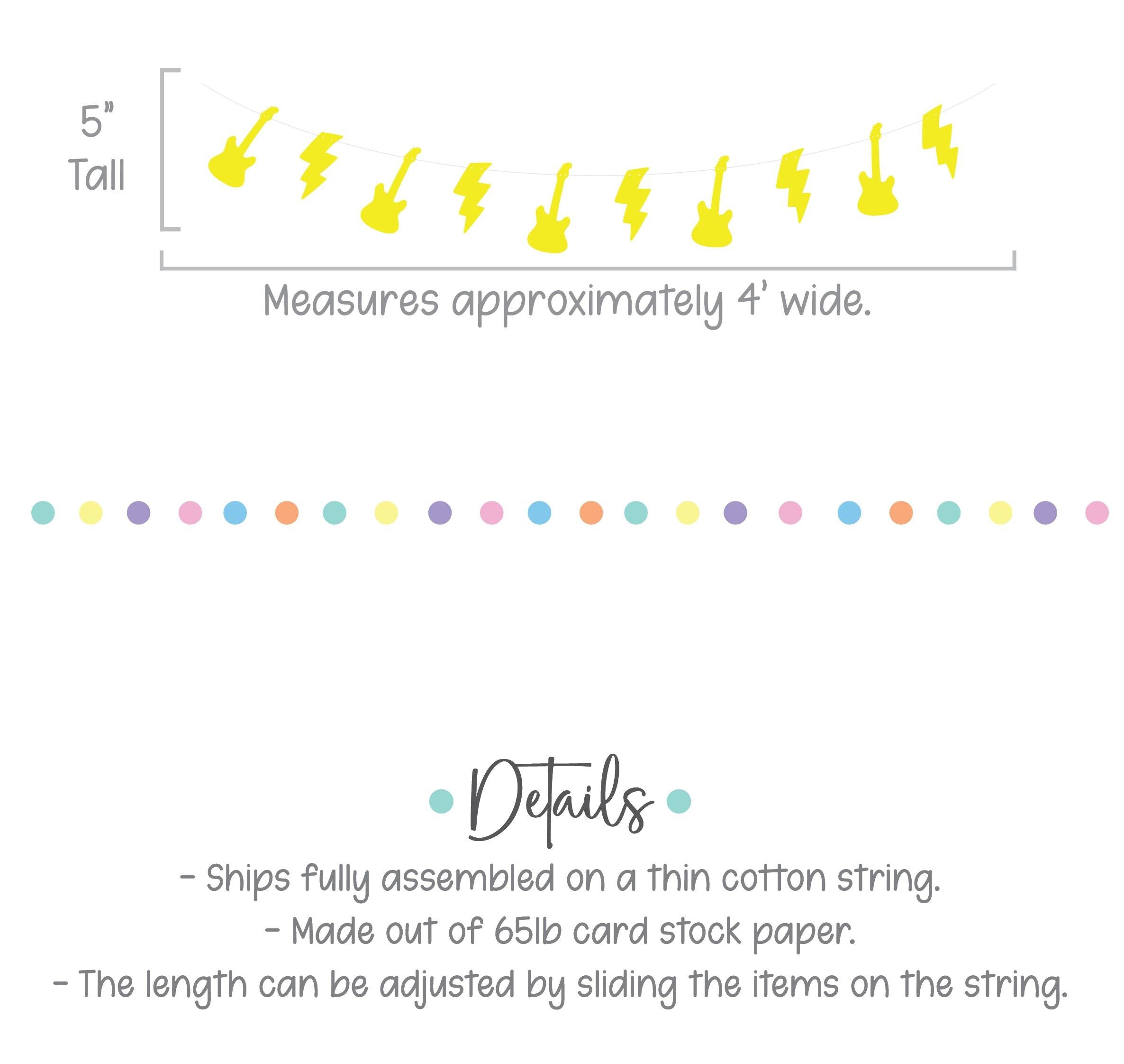 Three Will Rock You, 3rd Birthday, Rock Themed 3rd Birthday, Rock Birthday Banner, Rock N Roll Decorations, Rock n&#39; Roll Theme