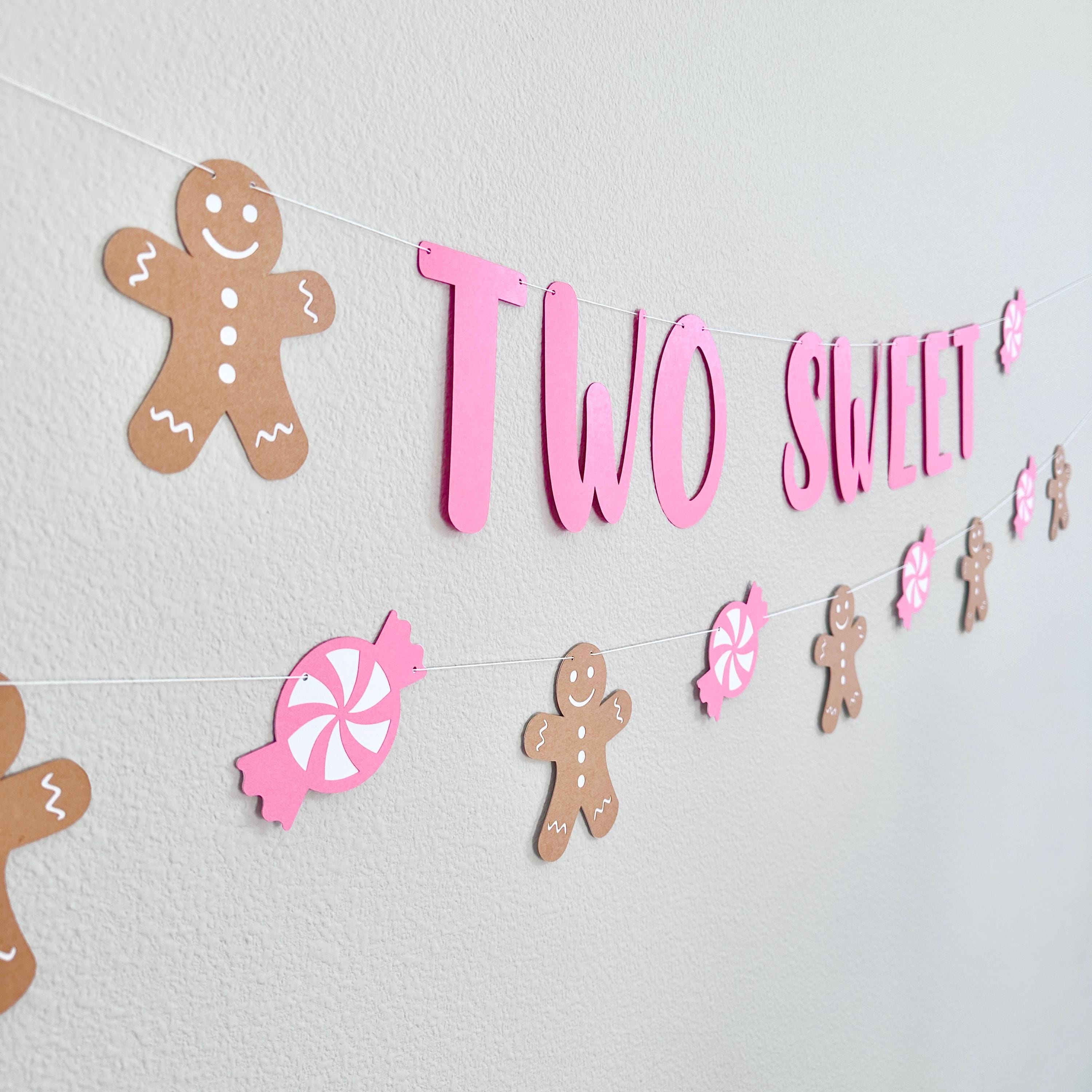 Two Sweet, Two Sweet Banner, Two Sweet Decorations, Christmas 2nd Birthday, Christmas 2nd Birthday Decorations, December 2nd Bithday