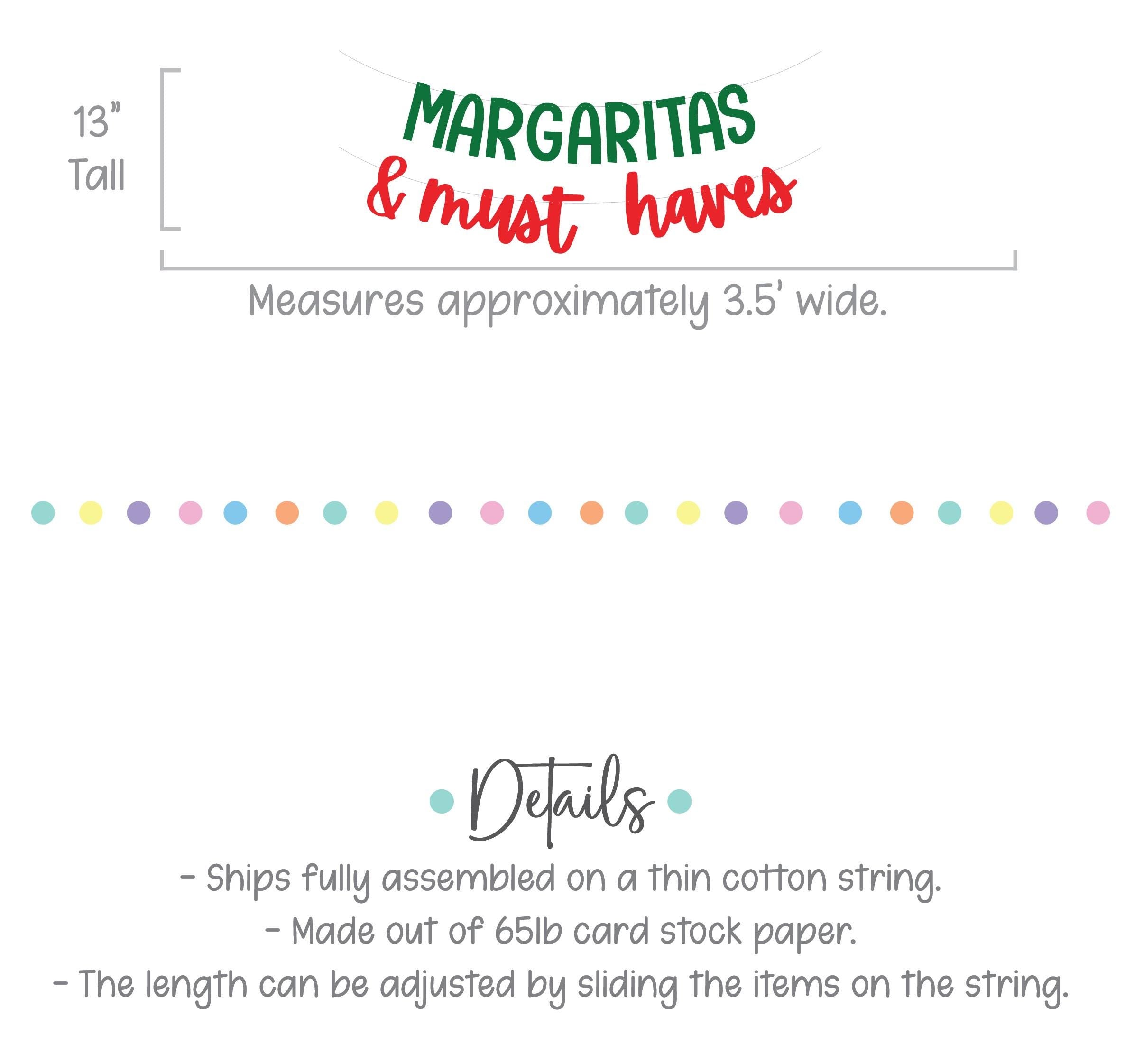 Margaritas & Must Haves, Margaritas and Must Haves Party Decorations, My Favorite Things Party Ideas, Girls Night Theme Ideas