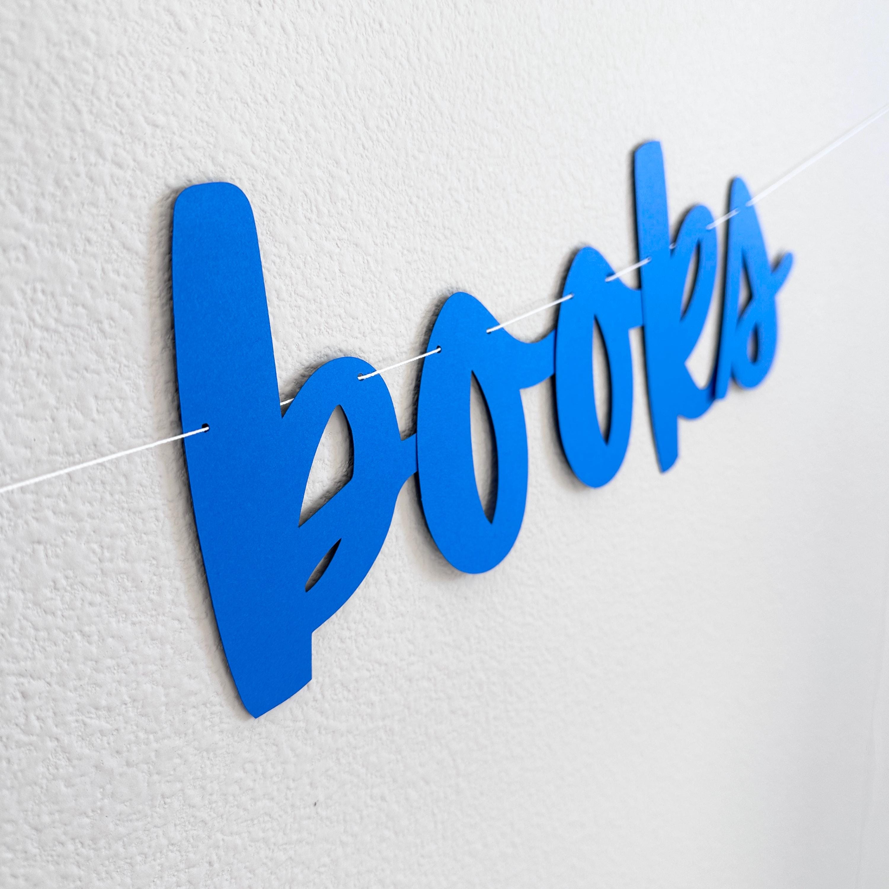 ONE For The Books, 1st Birthday Theme Ideas, One For The Books Decorations, First Birthday Party Banner, Royal Blue One For The Books