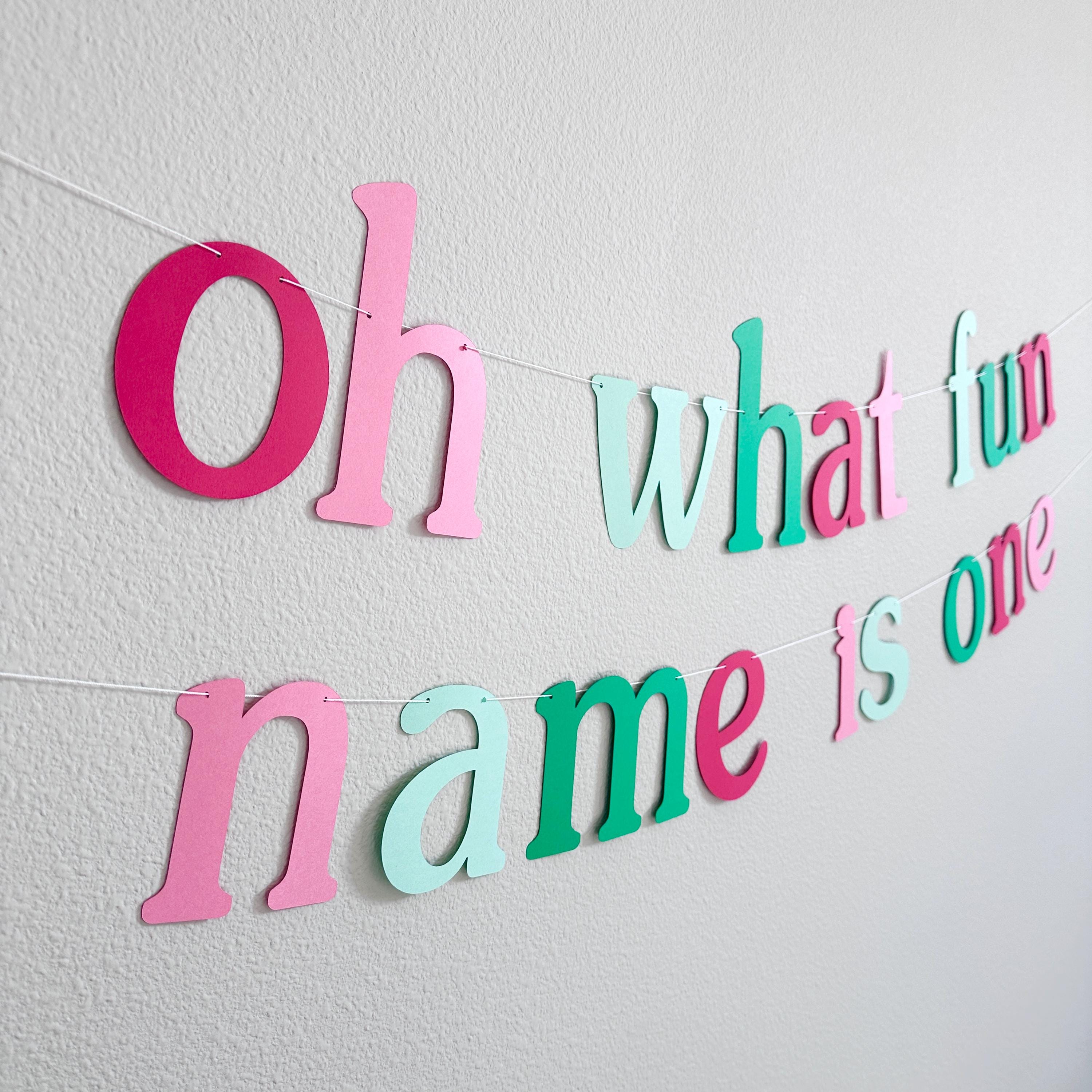 Oh What Fun Name Is One, 1st Birthday Decorations, Christmas Themed First Birthday Party Theme Ideas, Oh What Fun I&#39;m One Decorations