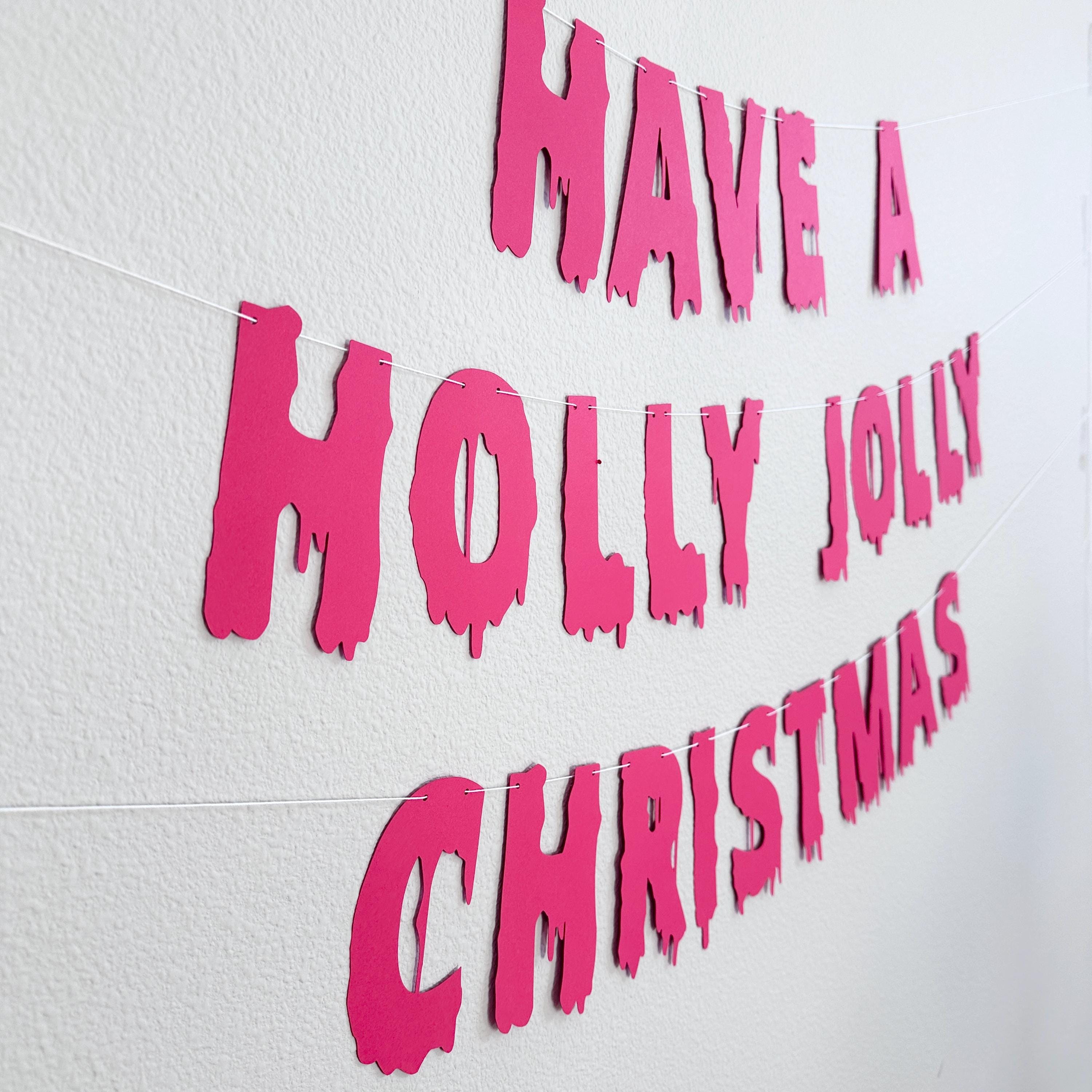 Have A Holly Jolly Christmas, Halloween Themed Christmas Decorations, Halloween Christmas Party, Unique Christmas Ideas