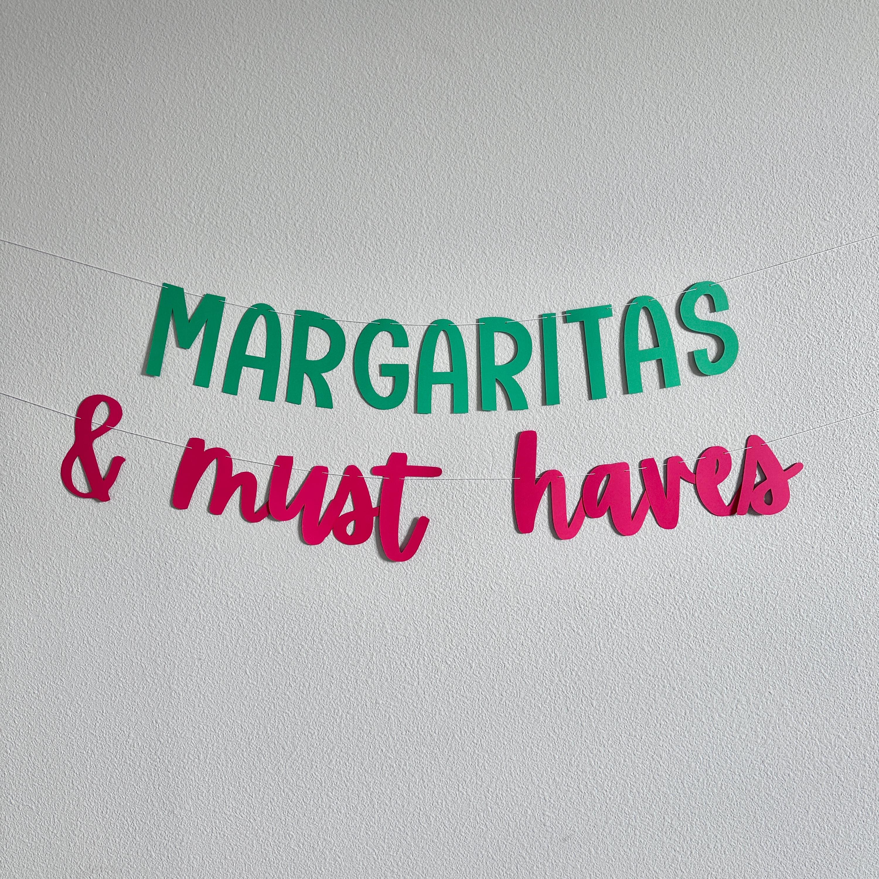 Margaritas & Must Haves, Margaritas and Must Haves Party Decorations, My Favorite Things Party Ideas, Girls Night Theme Ideas
