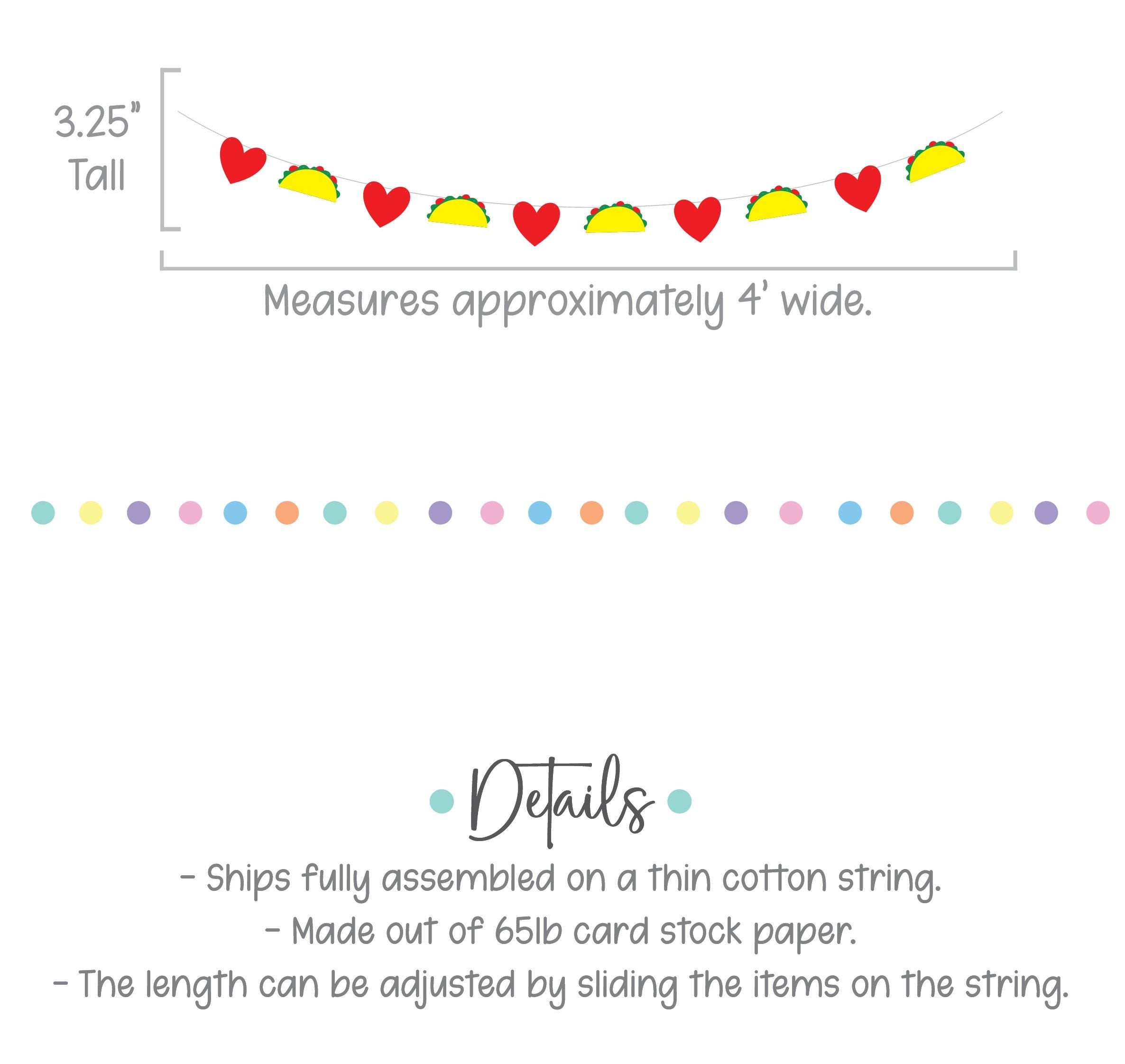 Taco &#39;Bout Love, Taco Valentine&#39;s Decorations, Taco Themed Anniversary Decorations, Taco &#39;Bout Love Banner, Taco Themed Engagement Party