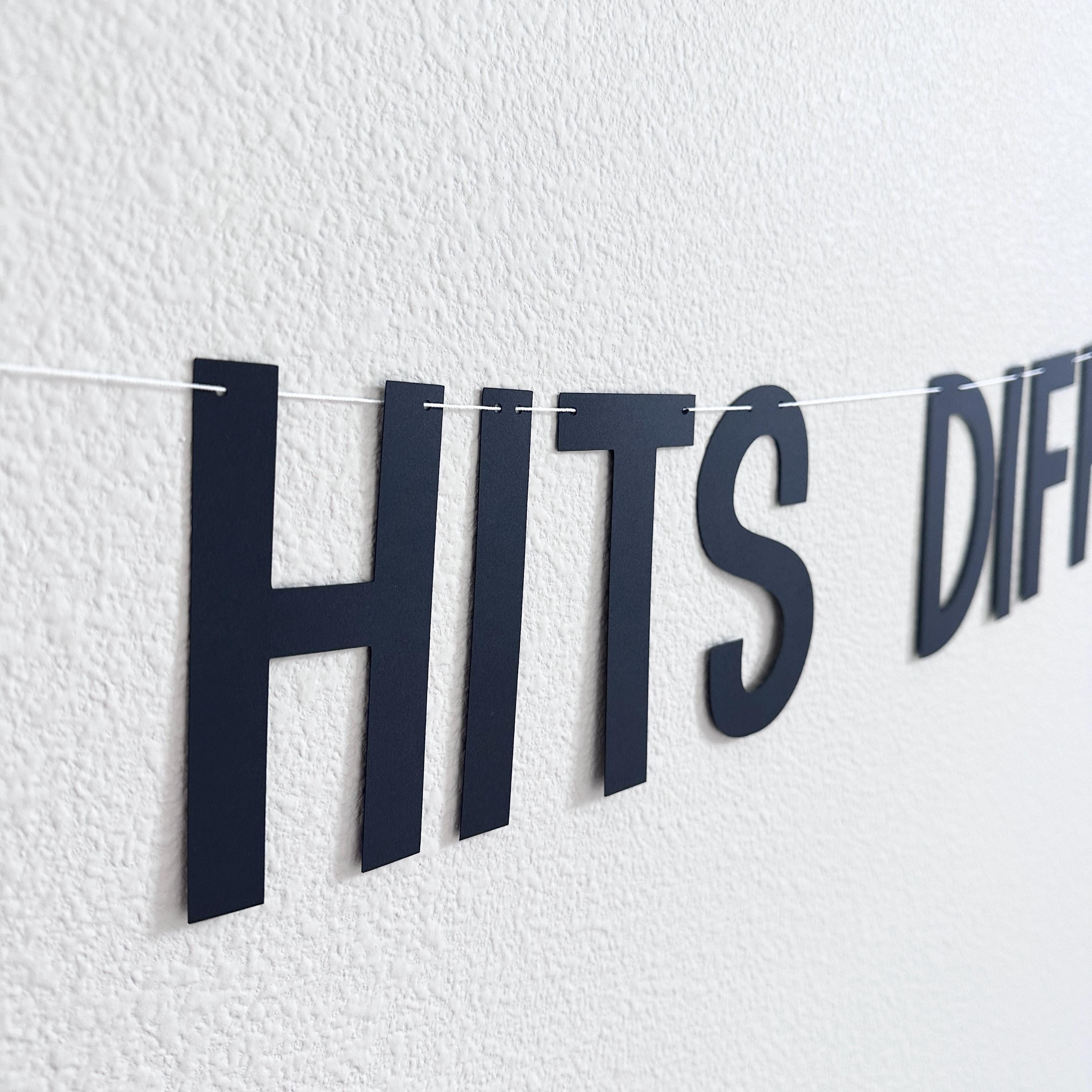 30 Hits Different, 30th Birthday Banner, 30th Birthday Party Theme Ideas, Thirtieth Birthday Decorations, 30th birthday Party Banner