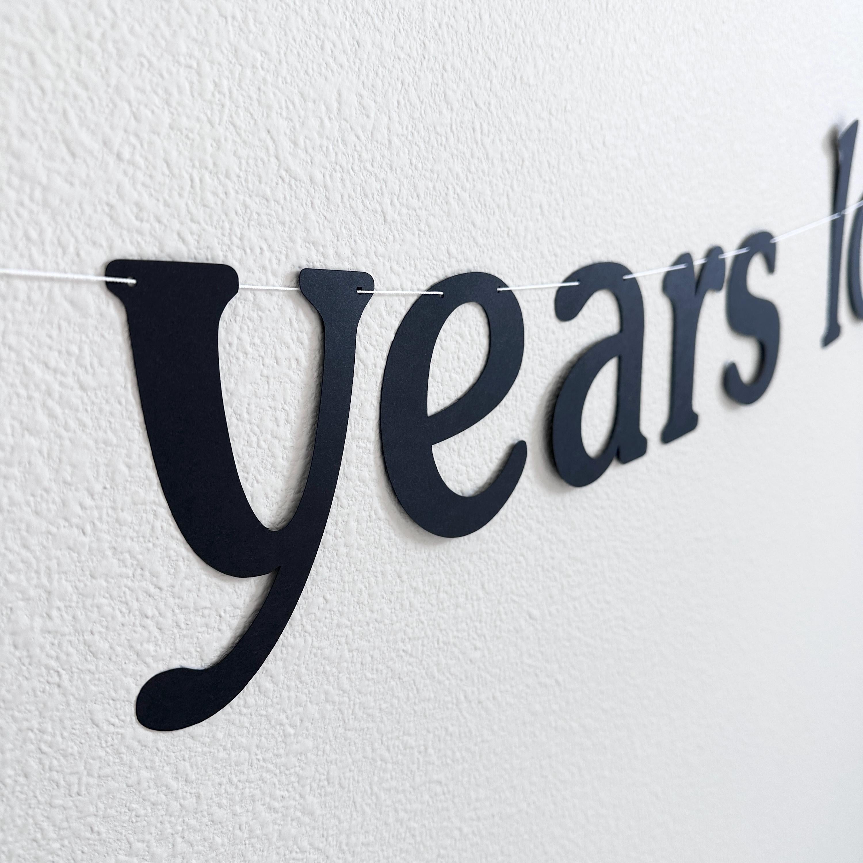 40 Years Loved, 40th Birthday Banner, 40th Birthday party Celebration, Mom&#39;s Birthday Ideas, Grandma Birthday Decoration, 40th Birthday Bash