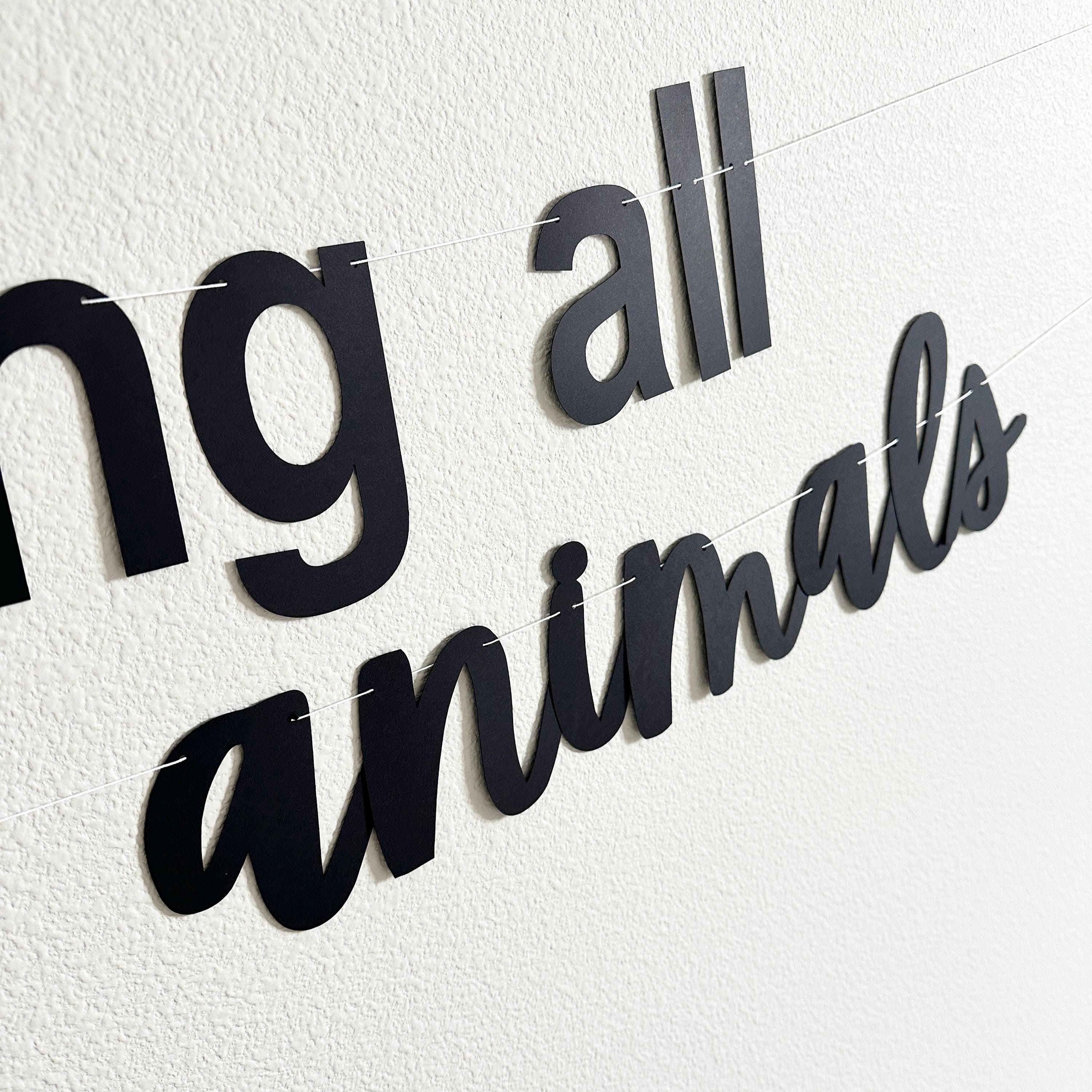 Calling All Party Animals, Animal Themed Birthday Party, Farm Animal Birthday Banners, Jungle Animals Decorations, Party Animal Decorations