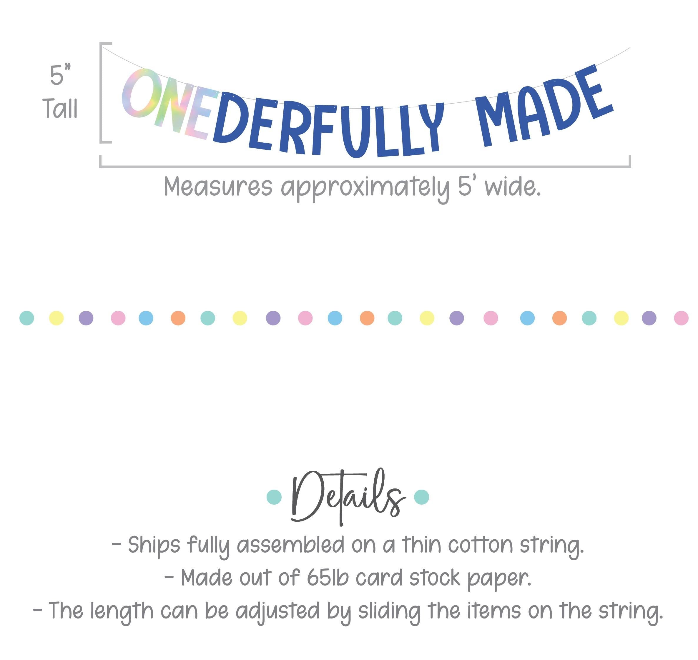 ONEderfully Made, 1st Birthday Party Decorations, 1st Birthday Party Ideas, Onederfully Made Theme, First Birthday Party Decorations