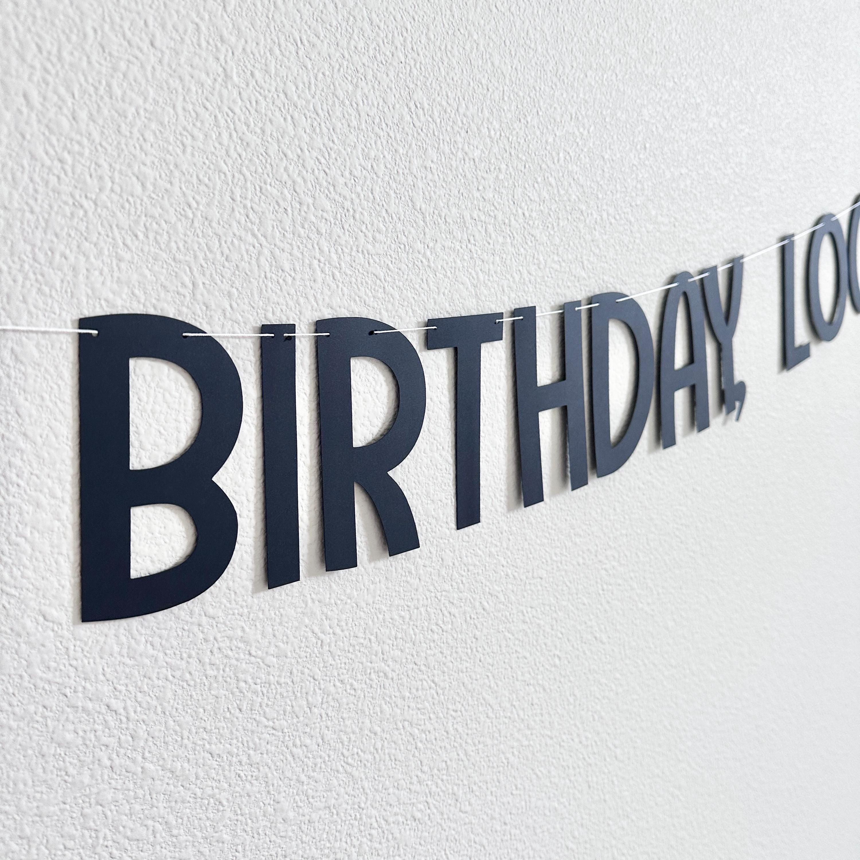 Happy Birthday Loca!, Happy Birthday Loca Banner, Happy Birthday Loca Decorations, Happy Birthday Loca Party Theme