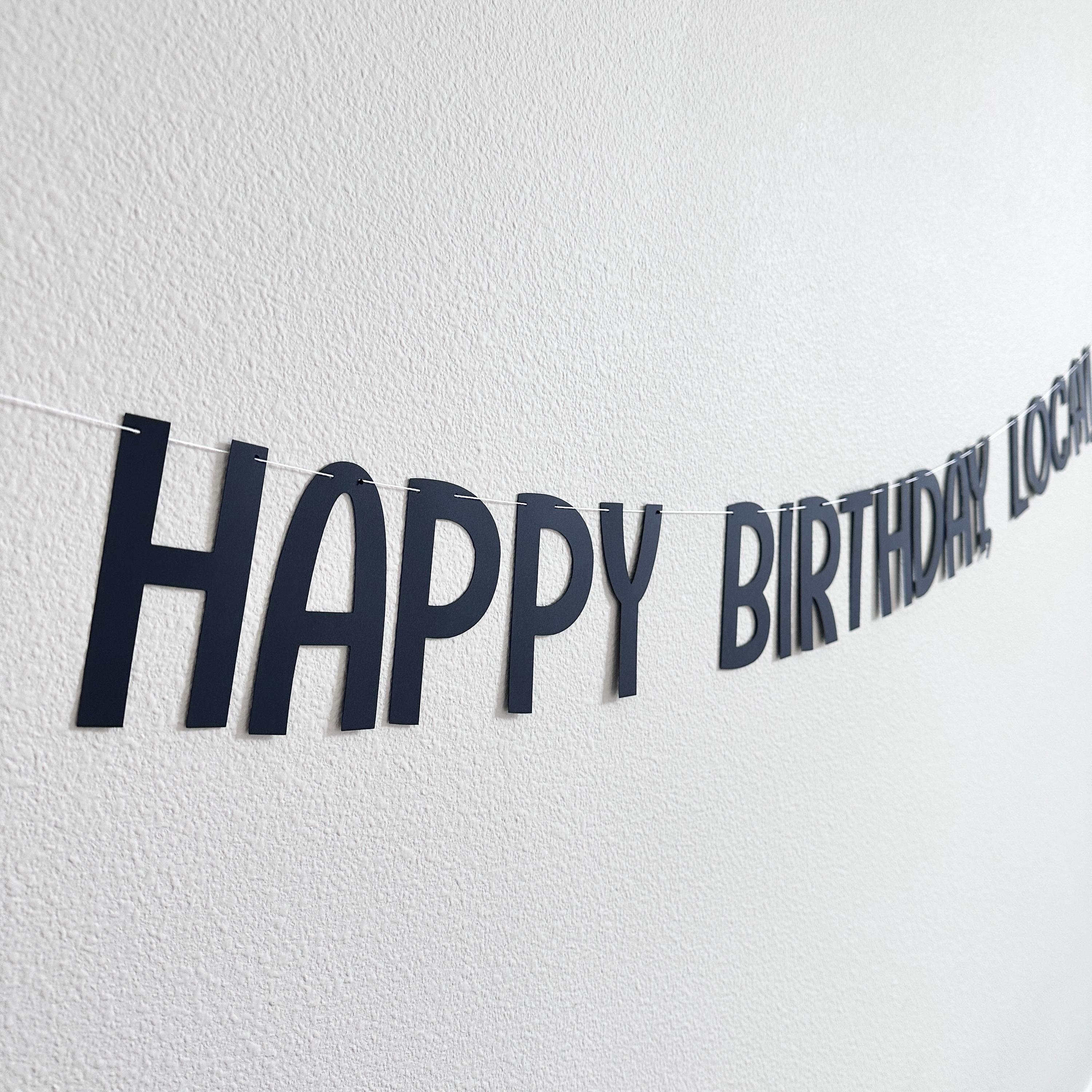 Happy Birthday Loca!, Happy Birthday Loca Banner, Happy Birthday Loca Decorations, Happy Birthday Loca Party Theme