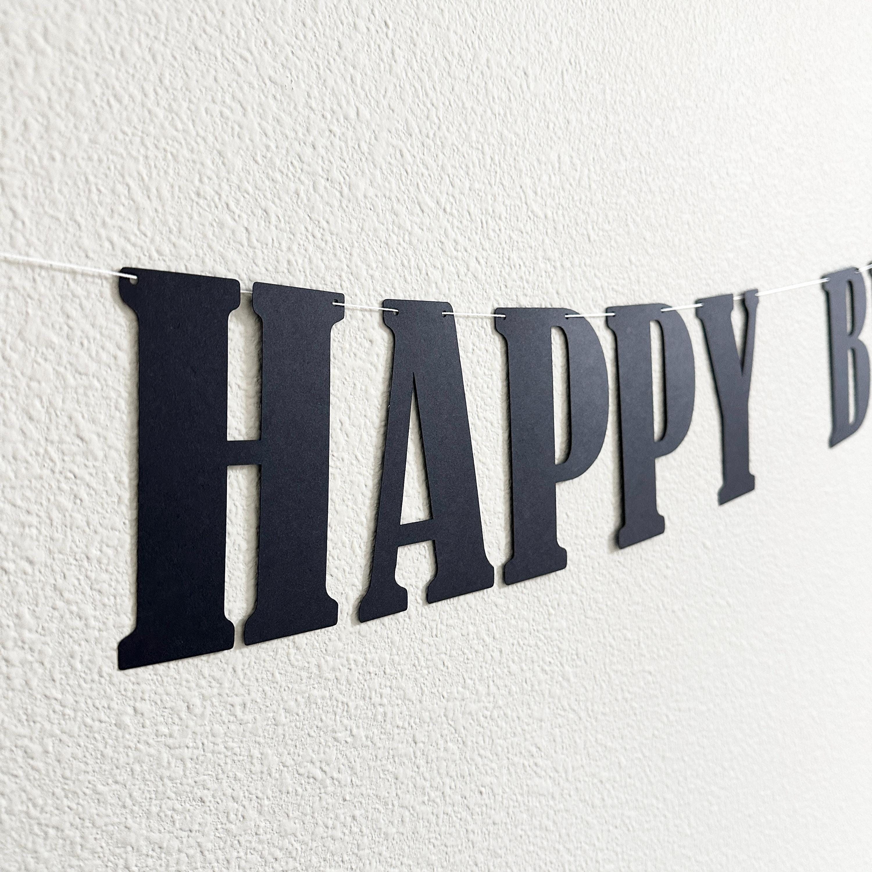 Western Themed Happy Birthday Banner, Rodeo Birthday Decorations, Country Birthday Banner, Happy Birthday Sign, Wild West Birthday Party