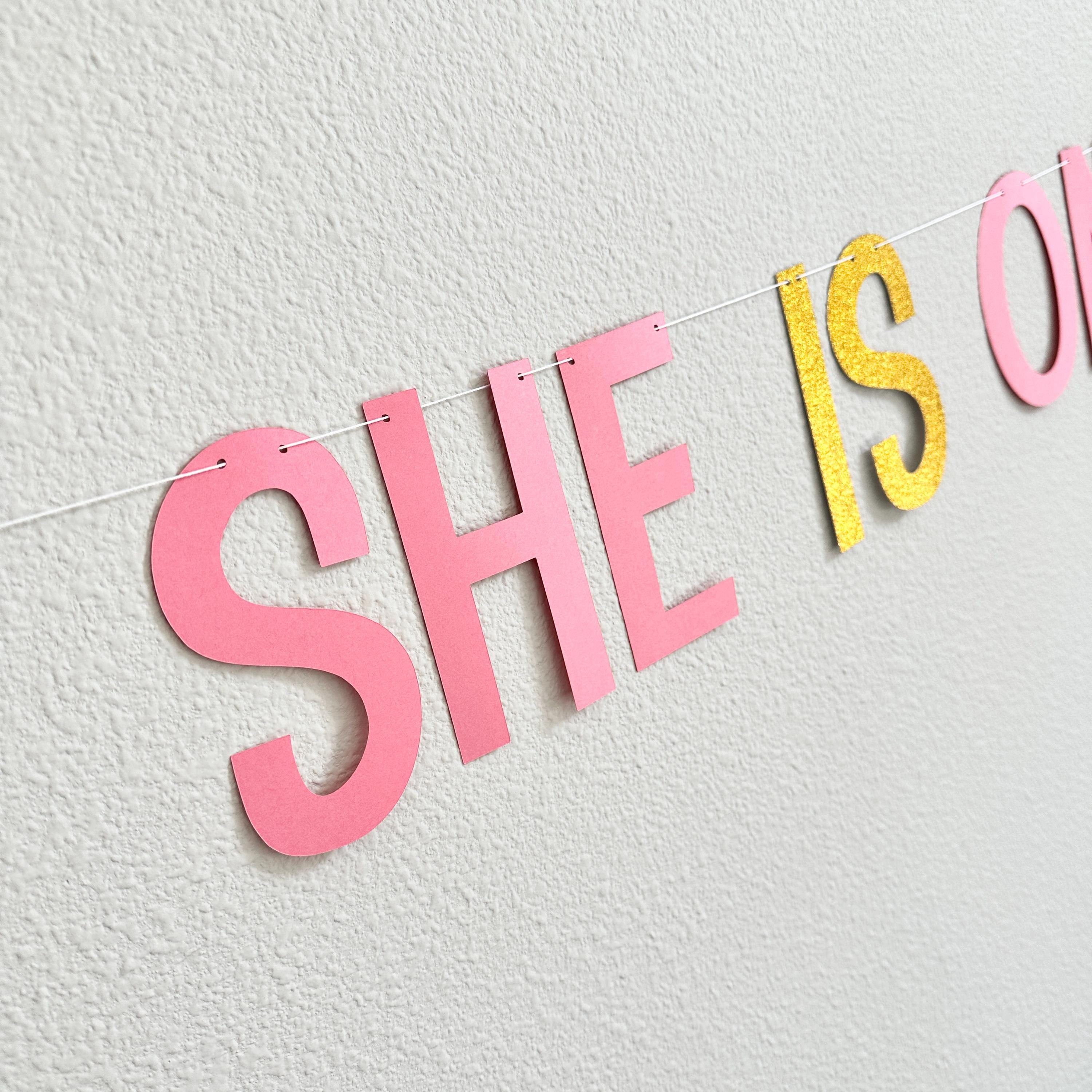 She Is One Tough Cookie, Cookie Themed 1st Birthday Banner, One Tough Cookie Banner, Girls 1st Birthday Ideas