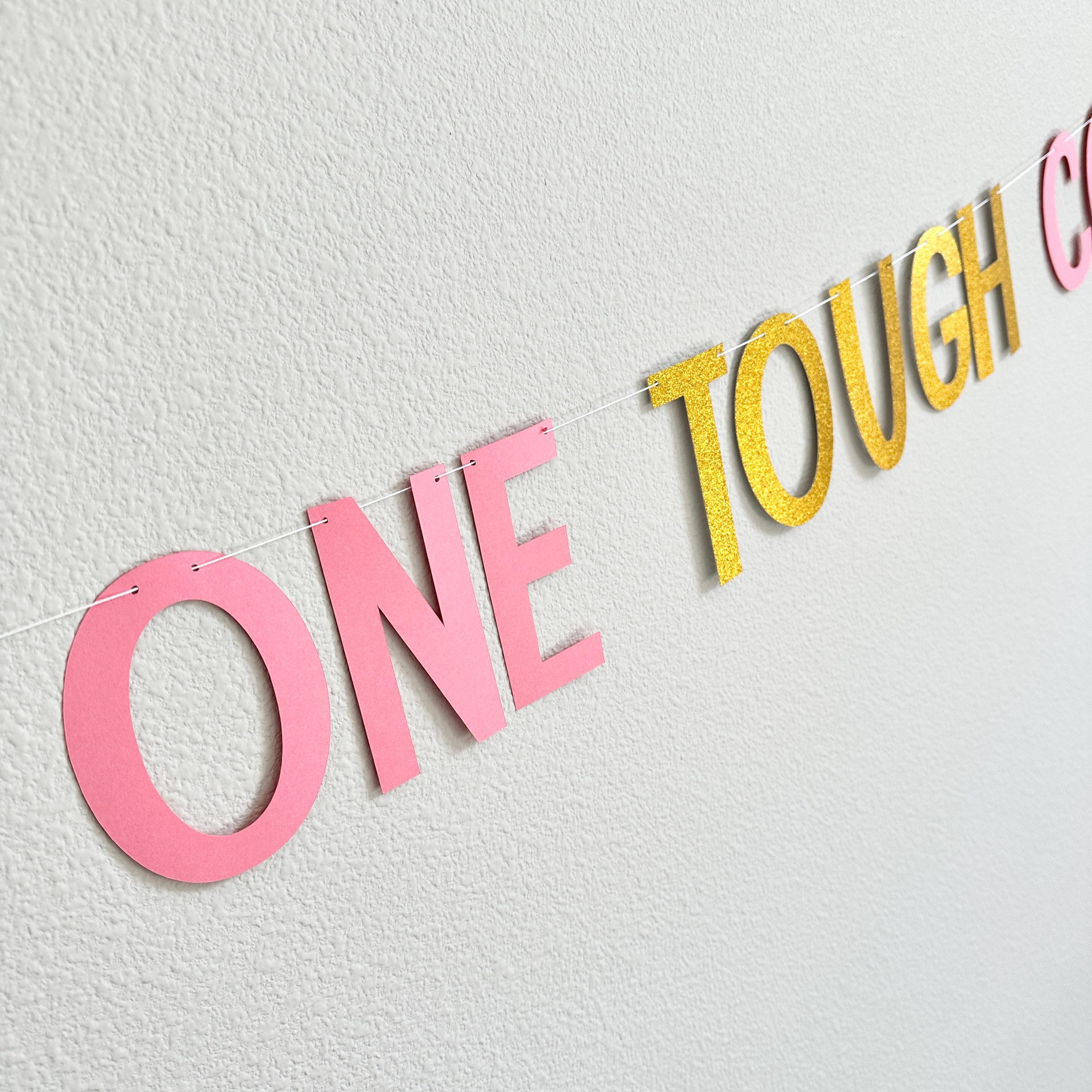 She Is One Tough Cookie, Cookie Themed 1st Birthday Banner, One Tough Cookie Banner, Girls 1st Birthday Ideas