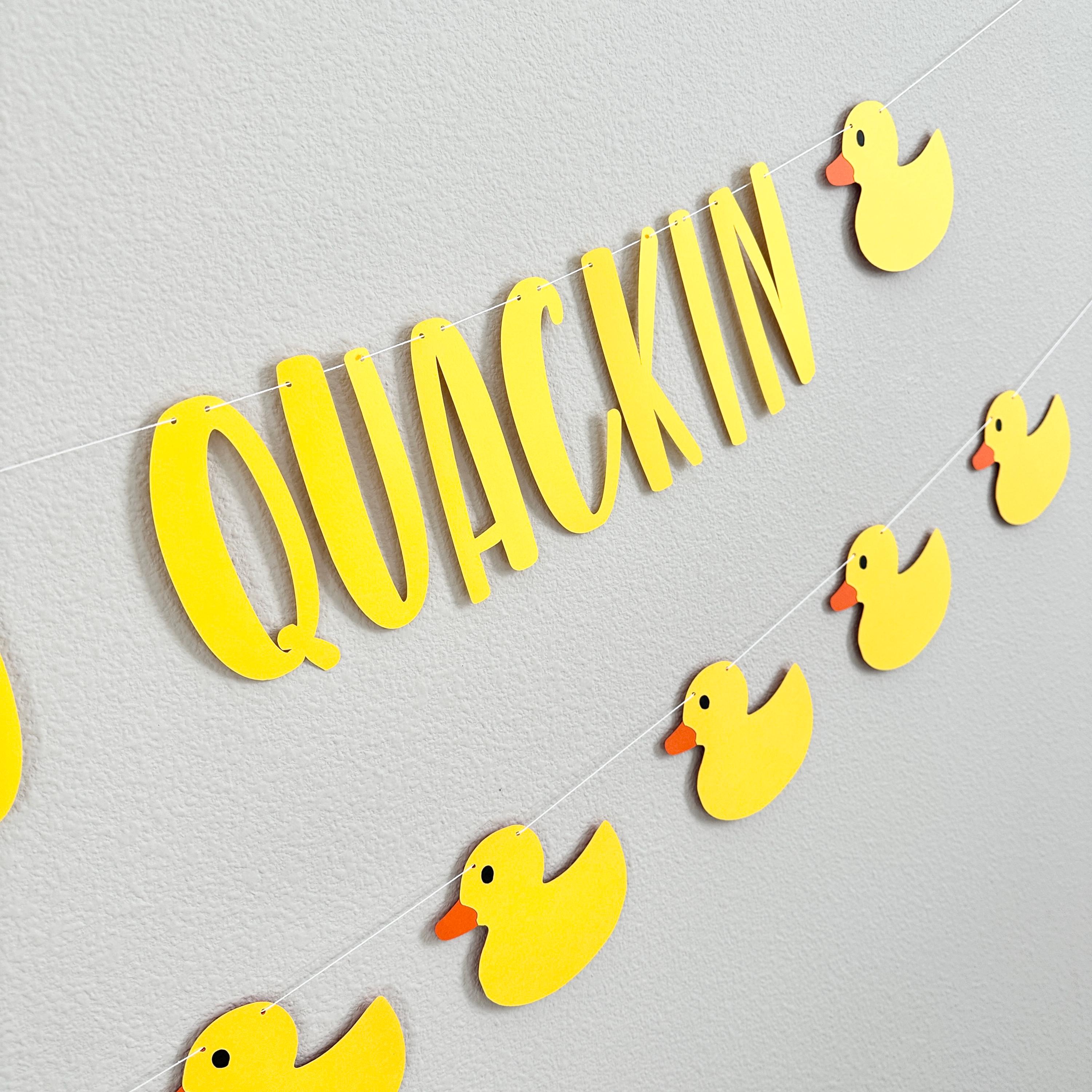Get Two Quackin, Duck Themed 2nd Birthday Decorations, Duck 2nd Birthday, Second Birthday Party Theme Ideas, Quackin Birthday