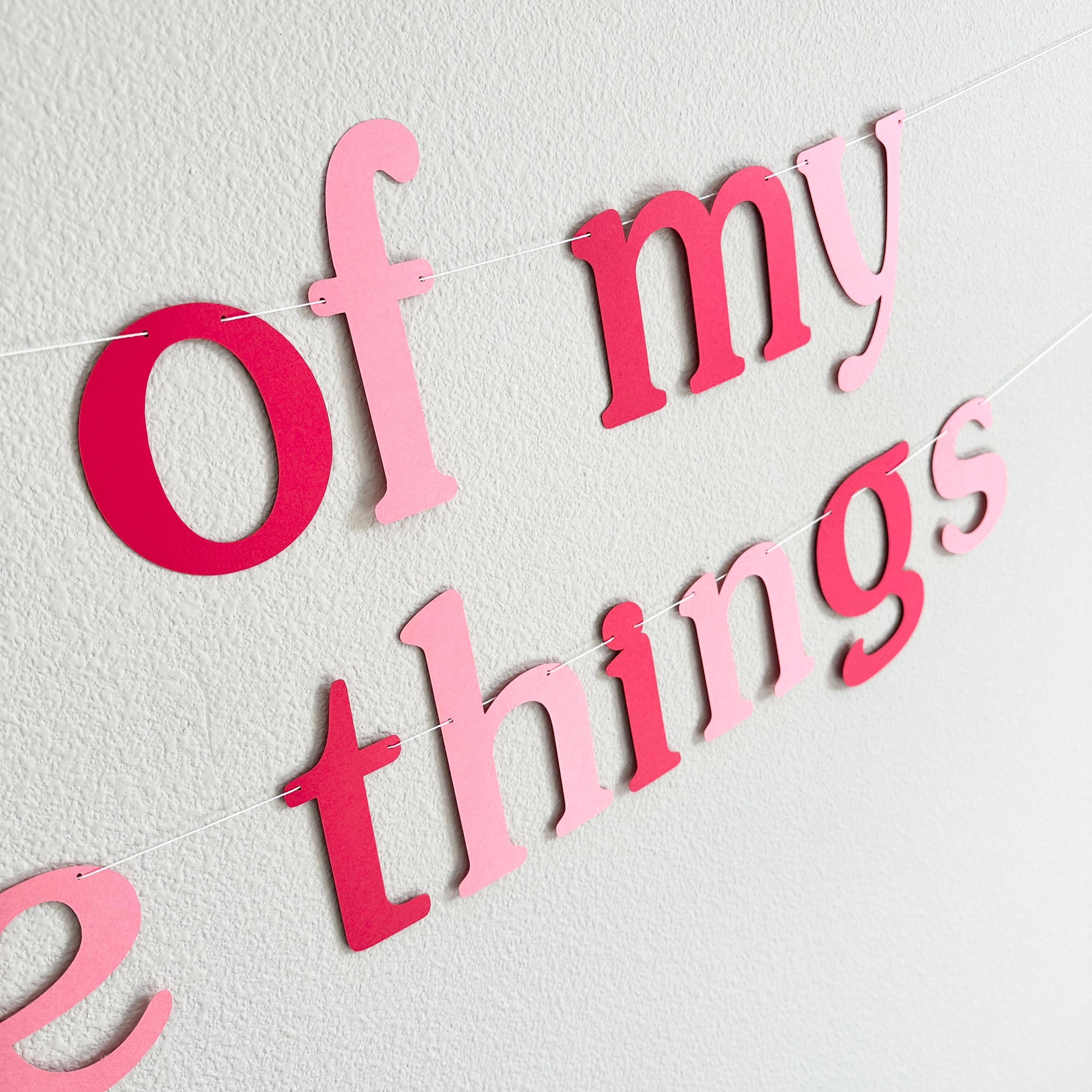 A Few Of My Favorite Things, My Favorite Things Party, Girls Night Party Theme Ideas, Girls Night Ideas, Our Favorite things Party Banner