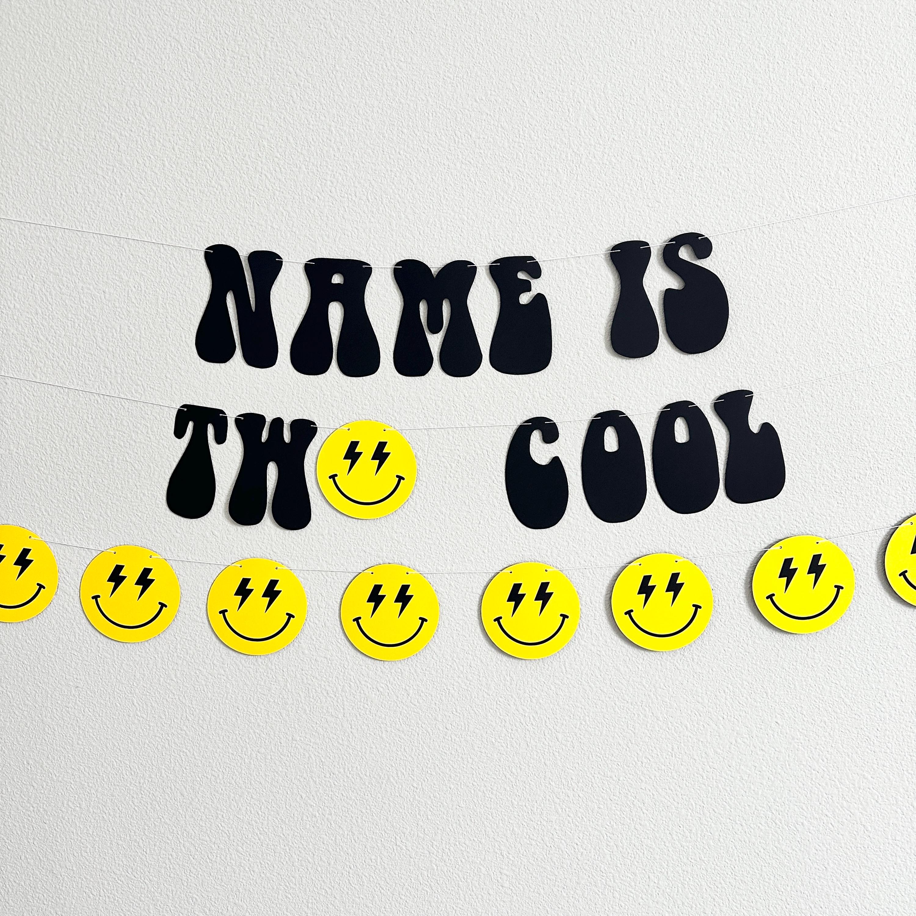 Name Is Two Cool, Two Cool Birthday Theme Decorations, 2nd Birthday Ideas, Cool Birthday Decorations, Two Cool