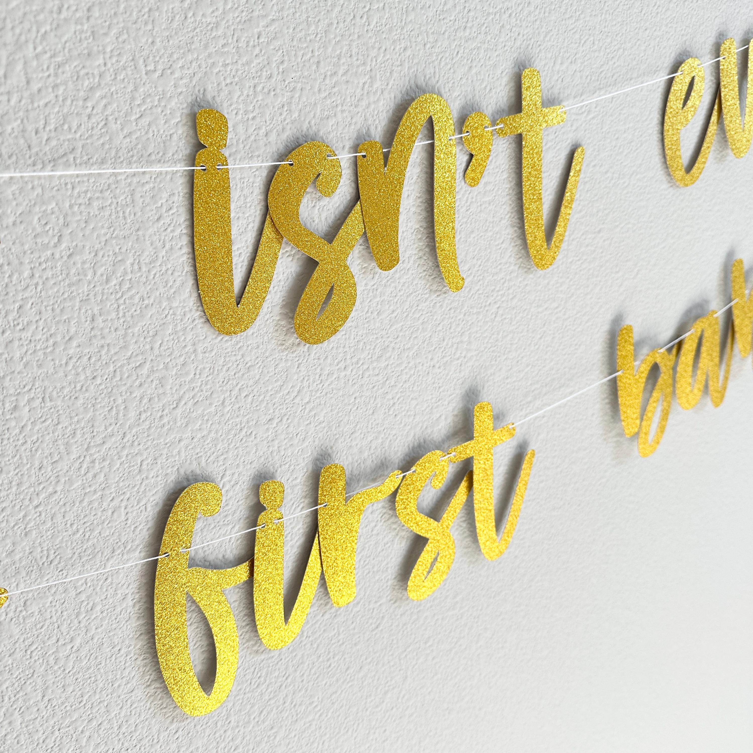 This Isn&#39;t Even Her First Baby, Baby Sprinkle Decorations, Baby Sprinkle Banner, Isn&#39;t Even Her First Baby Theme