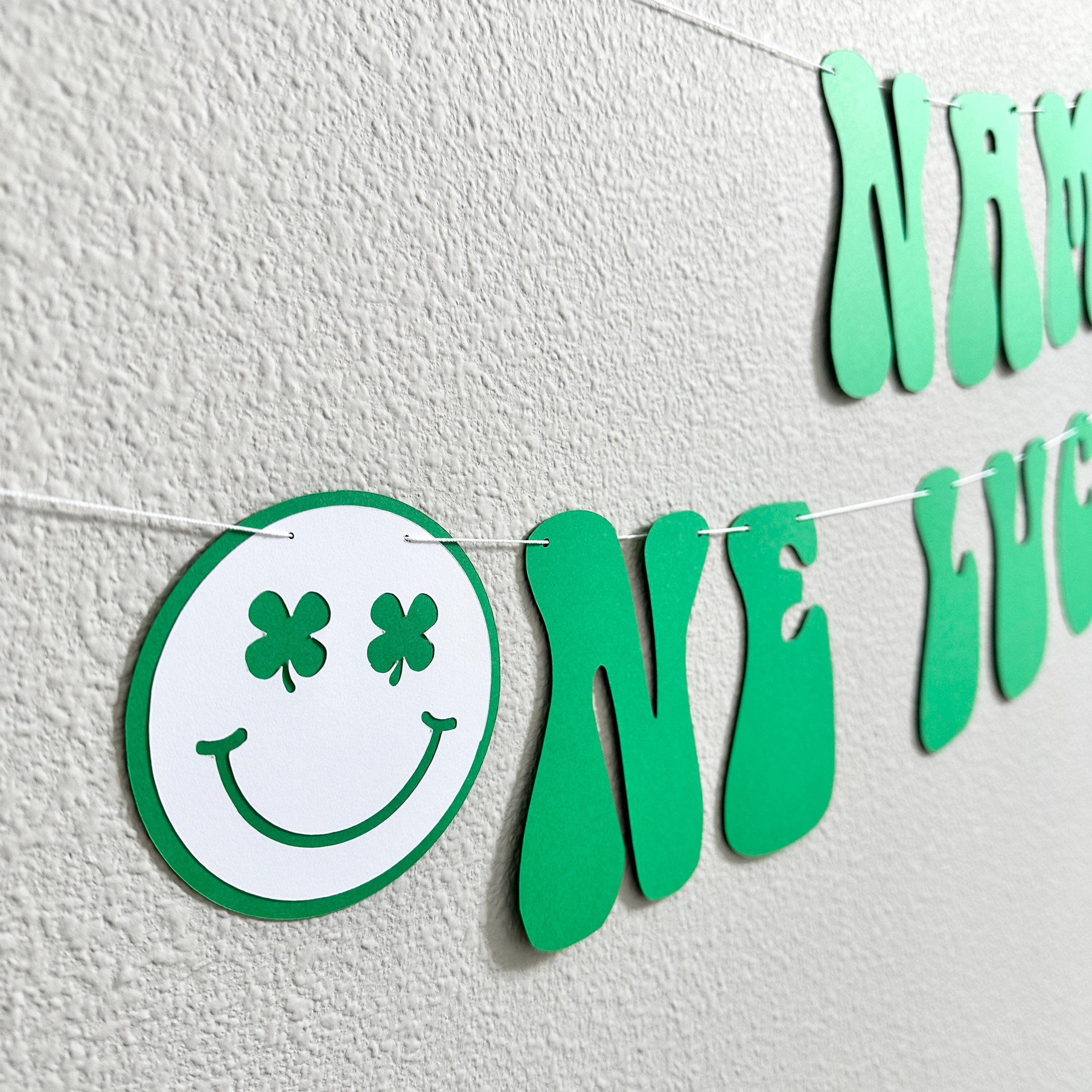 One Lucky Dude Banner, St. Patrick&#39;s Day Themed 1st Birthday, One Lucky Dude Decorations, Lucky Dude Birthday Theme