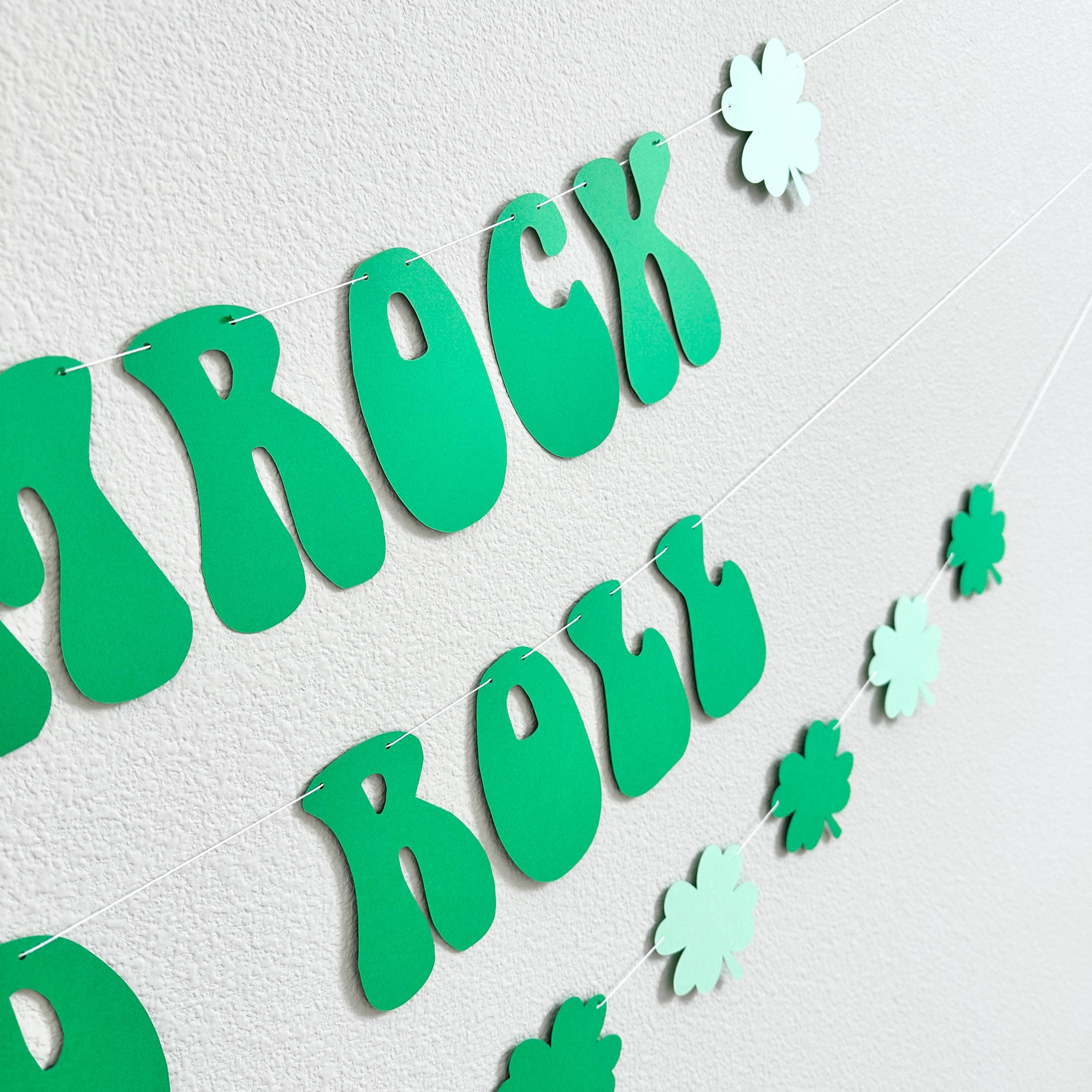 Shamrock And Roll, St. Patrick&#39;s Day Decorations, Shamrock Birthday Party, St. Patrick&#39;s Day Themed Party Decorations, St. Patrick&#39;s Day