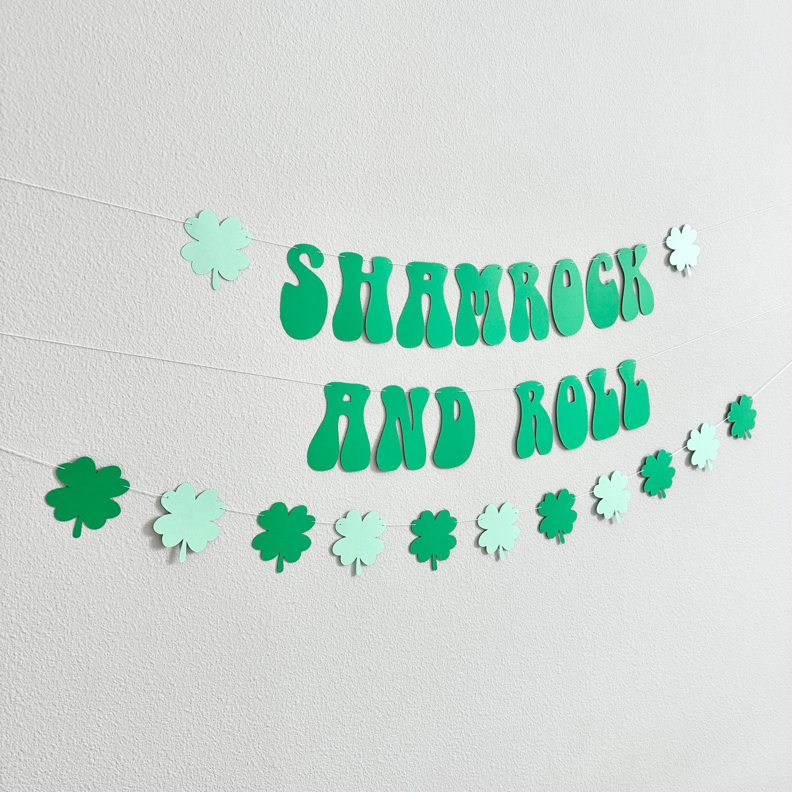 Shamrock And Roll, St. Patrick&#39;s Day Decorations, Shamrock Birthday Party, St. Patrick&#39;s Day Themed Party Decorations, St. Patrick&#39;s Day
