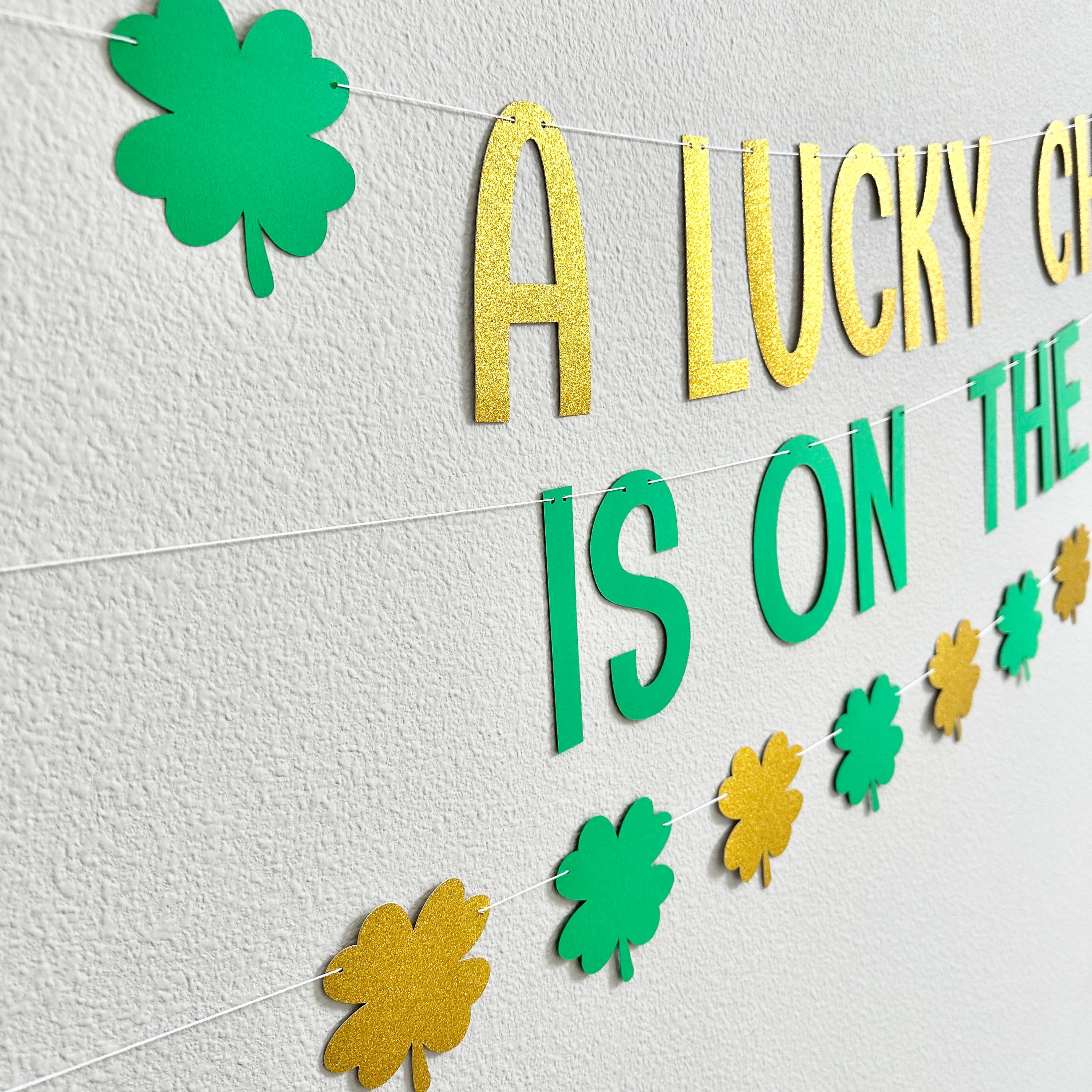 A Lucky Charm Is On The Way, St. Patrick&#39;s Day Themed Baby Shower Decorations, Lucky Charm Baby Shower, Shamrock Themed Baby Shower Supplies