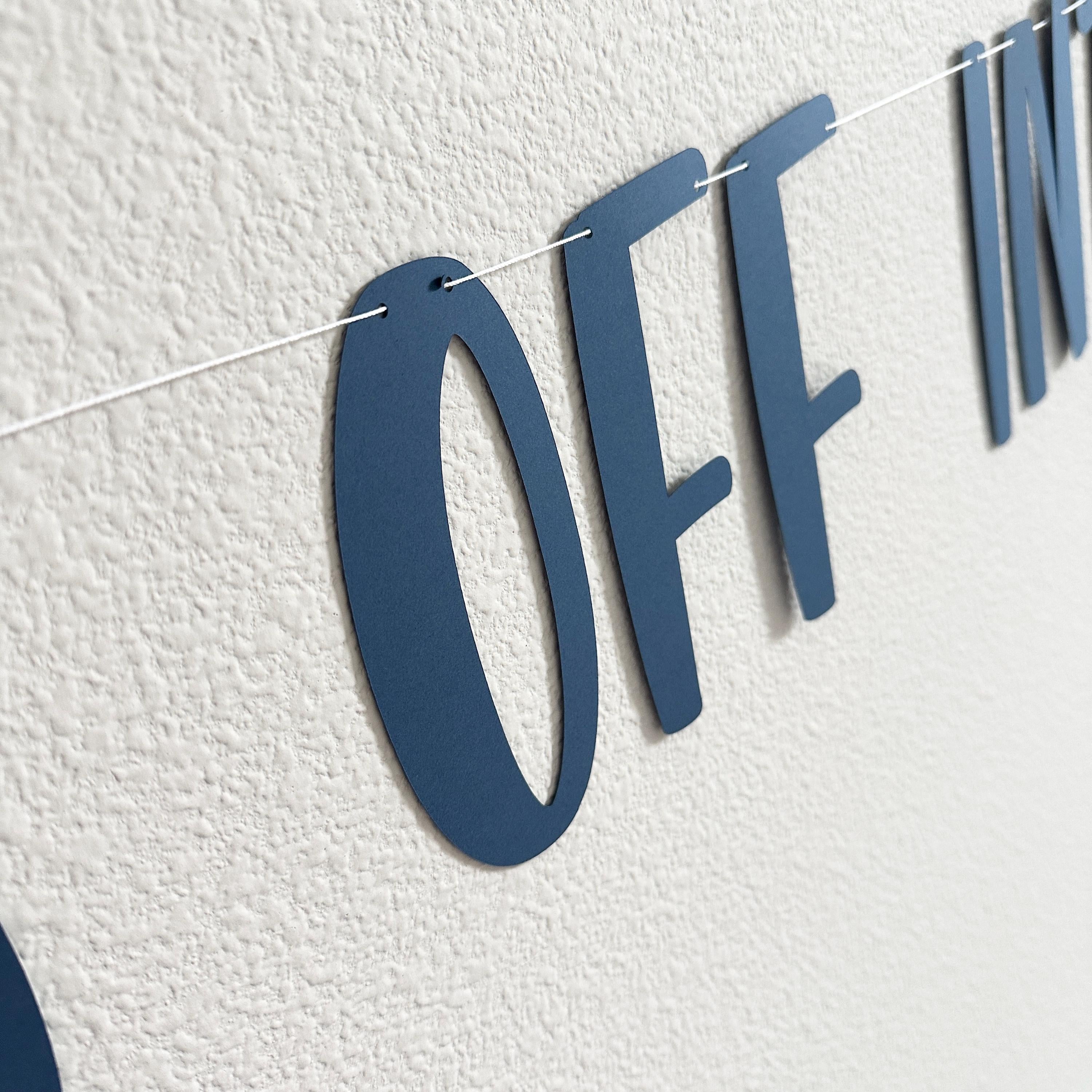 Casting Off Into 31!, 31st Birthday Banner, 31st Birthday Decorations, Fishing Themed Birthday Banner, Thirty One