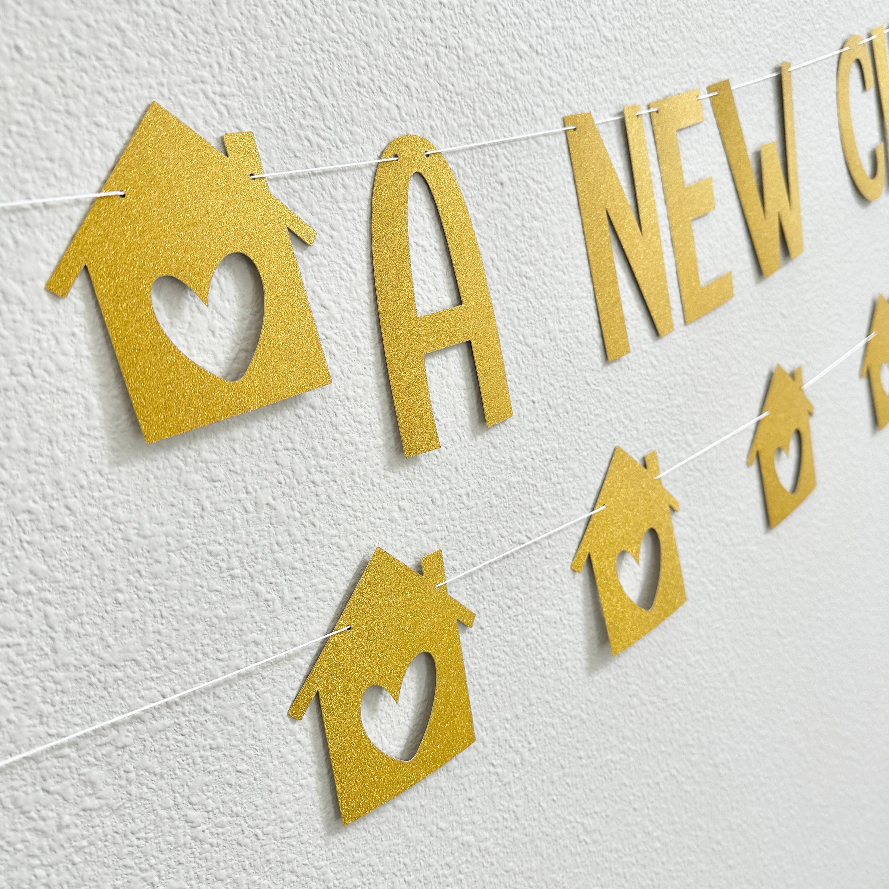 A New Chapter Begins, A New Chapter Begins Decorations, New Home, New House, Housewarming Party Decorations