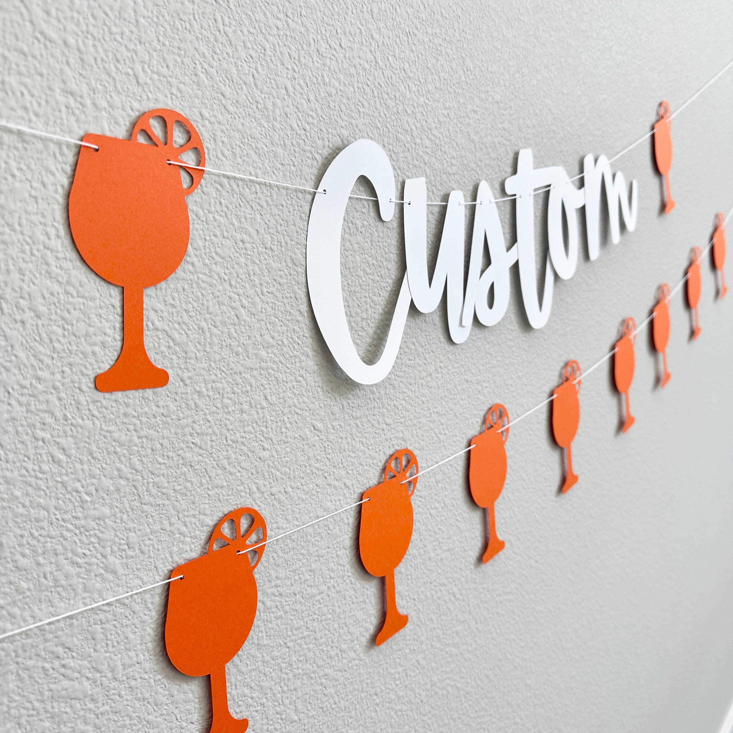 Custom Spritz Banner, Spritz Decorations, A Spritz Older, Spritz Themed Bachelorette Party, Custom Spritz Decorations, Summer Theme Ideas