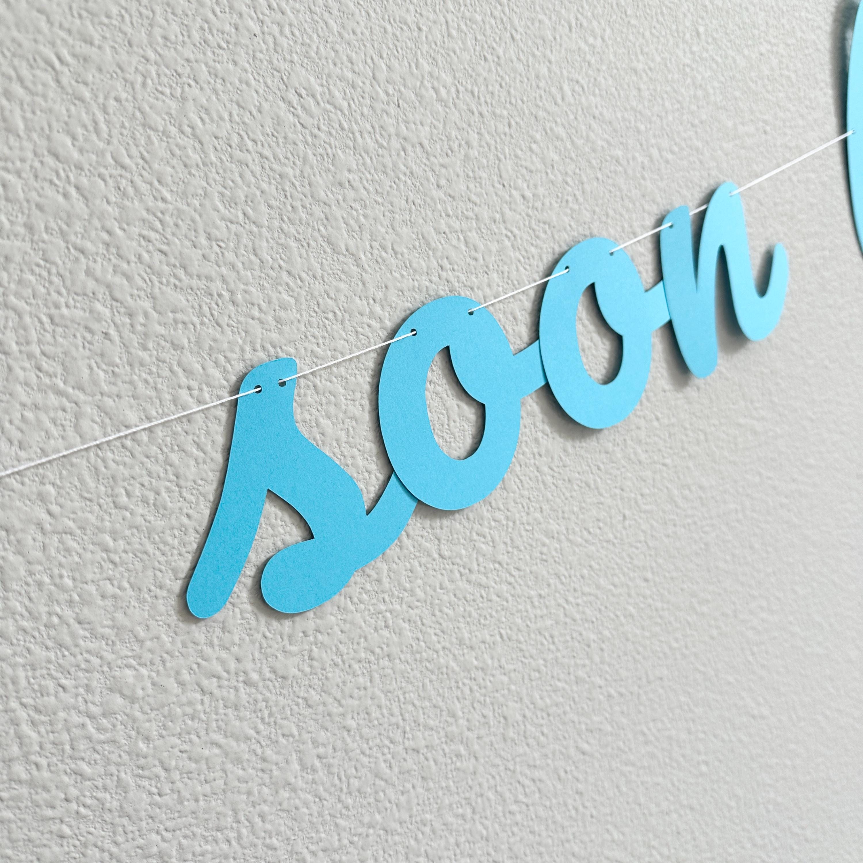 Sea you Soon Baby, Ocean Themed Baby Shower Banner, Baby Shower Decorations, Ocean Baby Shower Banner, Nautical Baby Shower