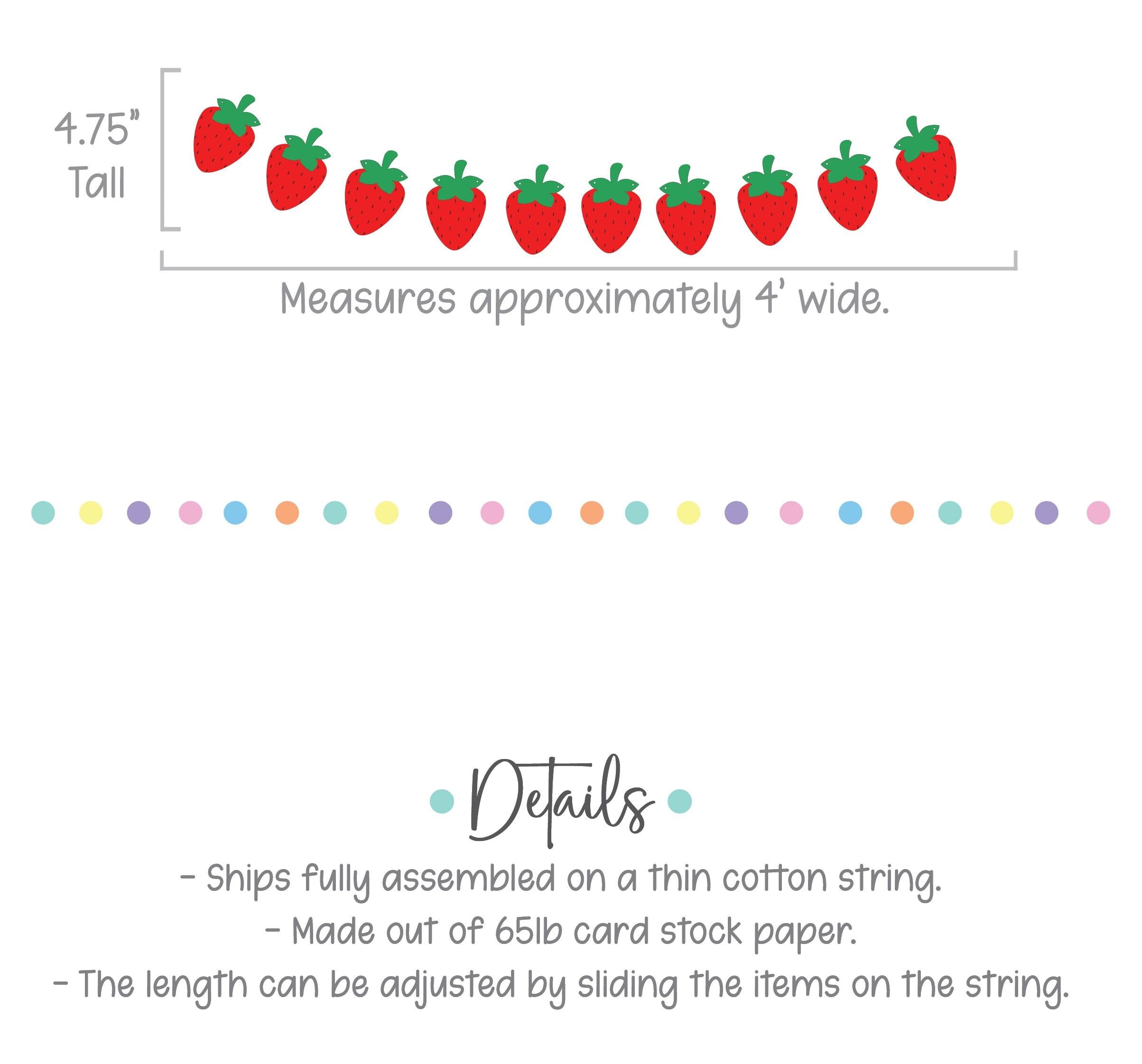 Locally Grown, Locally Grown Banner, Strawberry Theme, Farmer&#39;s Market Birthday Party Decorations, Locally Grown Baby Shower Decorations