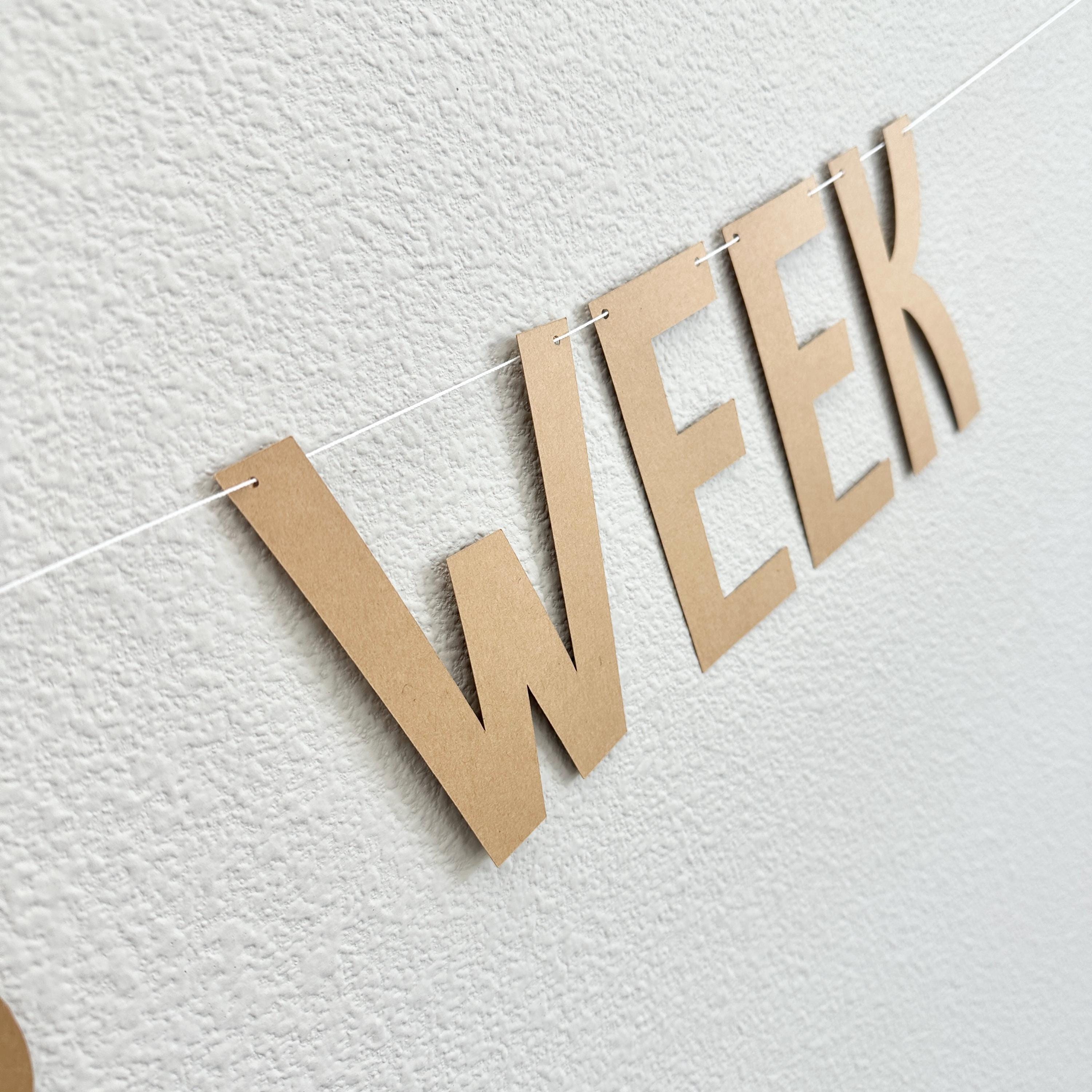 Happy Fitness Week, Fitness Week Decorations, Fitness Week Banner, Fitness Week Celebration Decorations