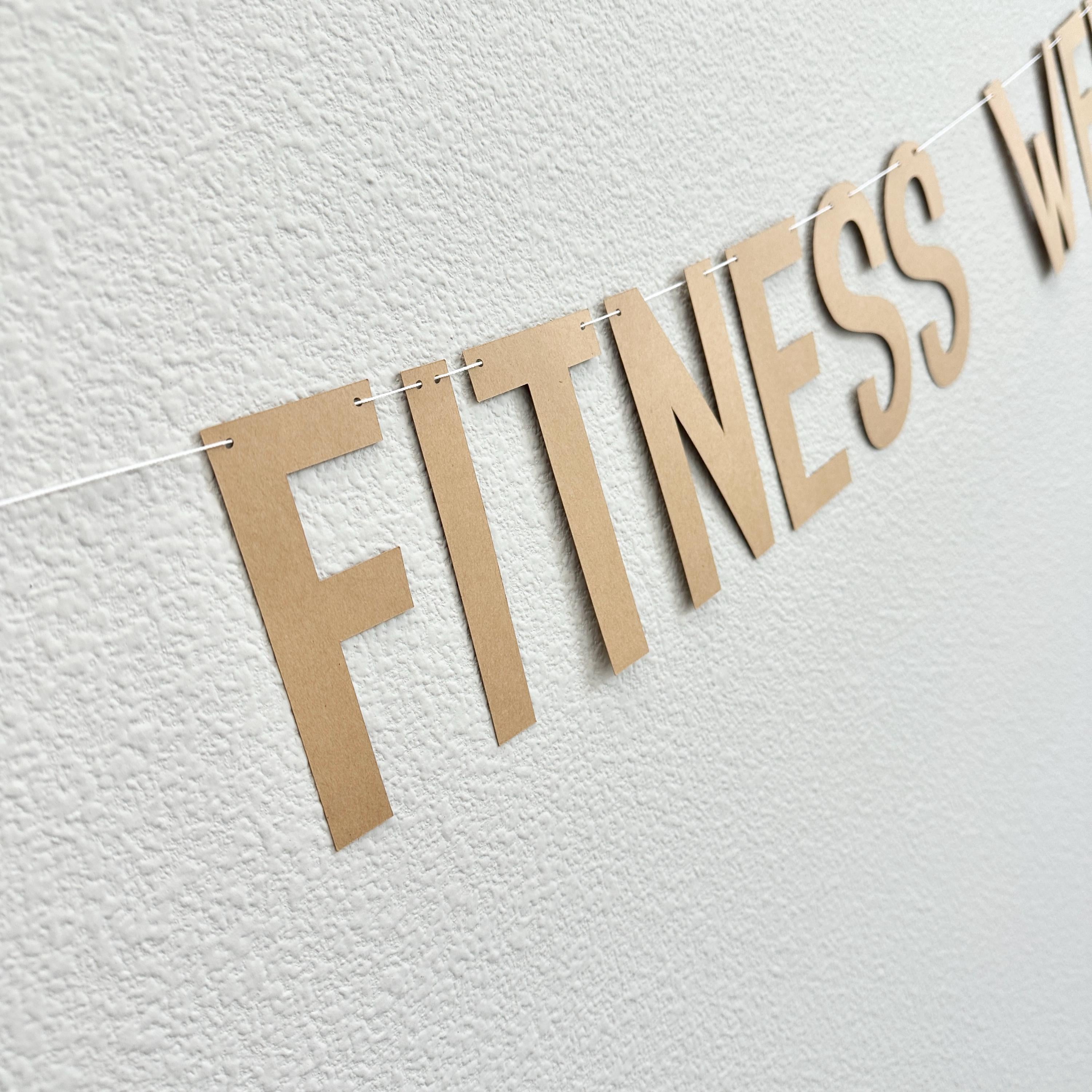 Happy Fitness Week, Fitness Week Decorations, Fitness Week Banner, Fitness Week Celebration Decorations