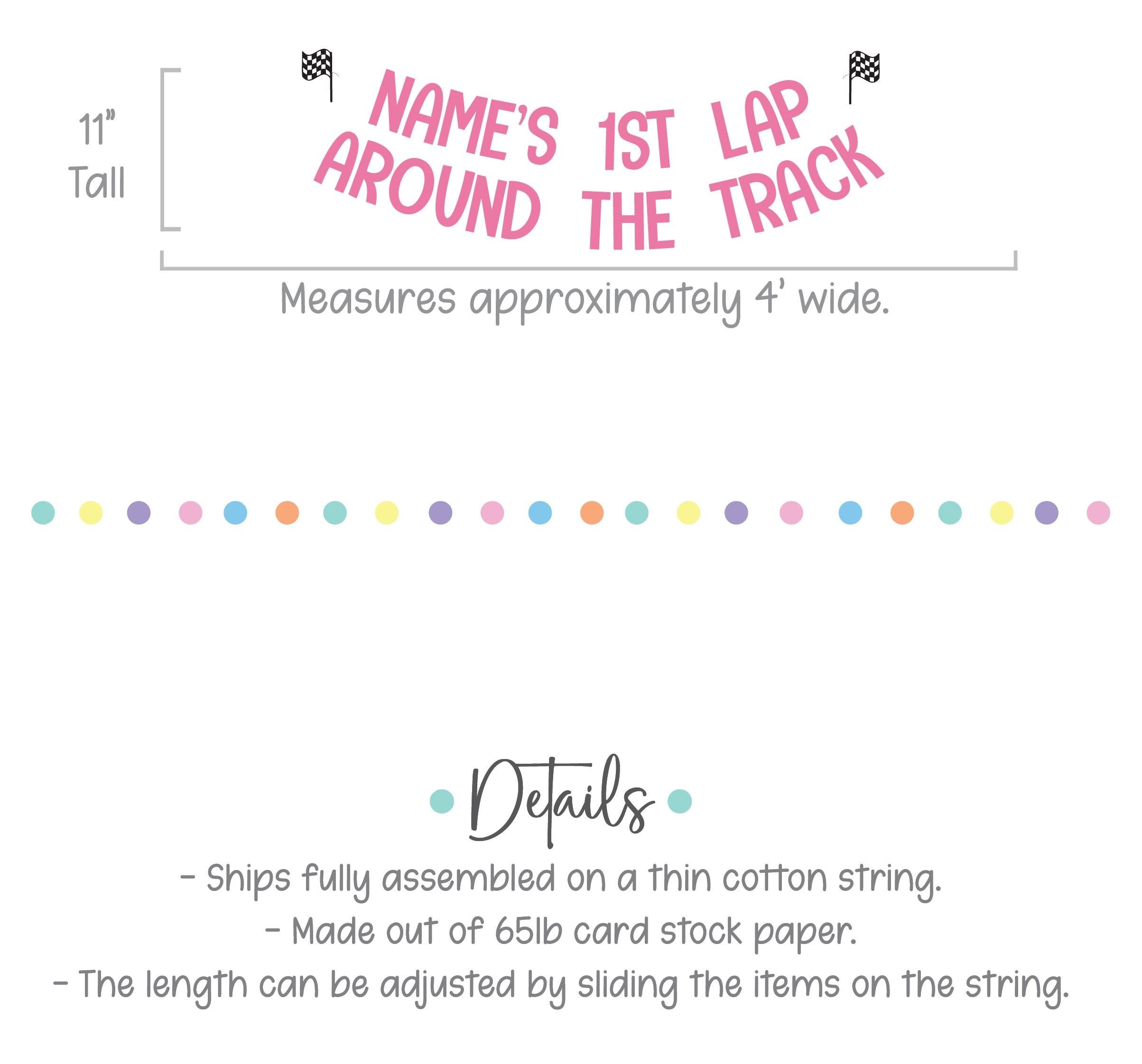 1st Lap Around The Track, Racing 1st Birthday Decorations, 1st Birthday Party, First Birthday Ideas, Girls 1st Birthday Theme Ideas