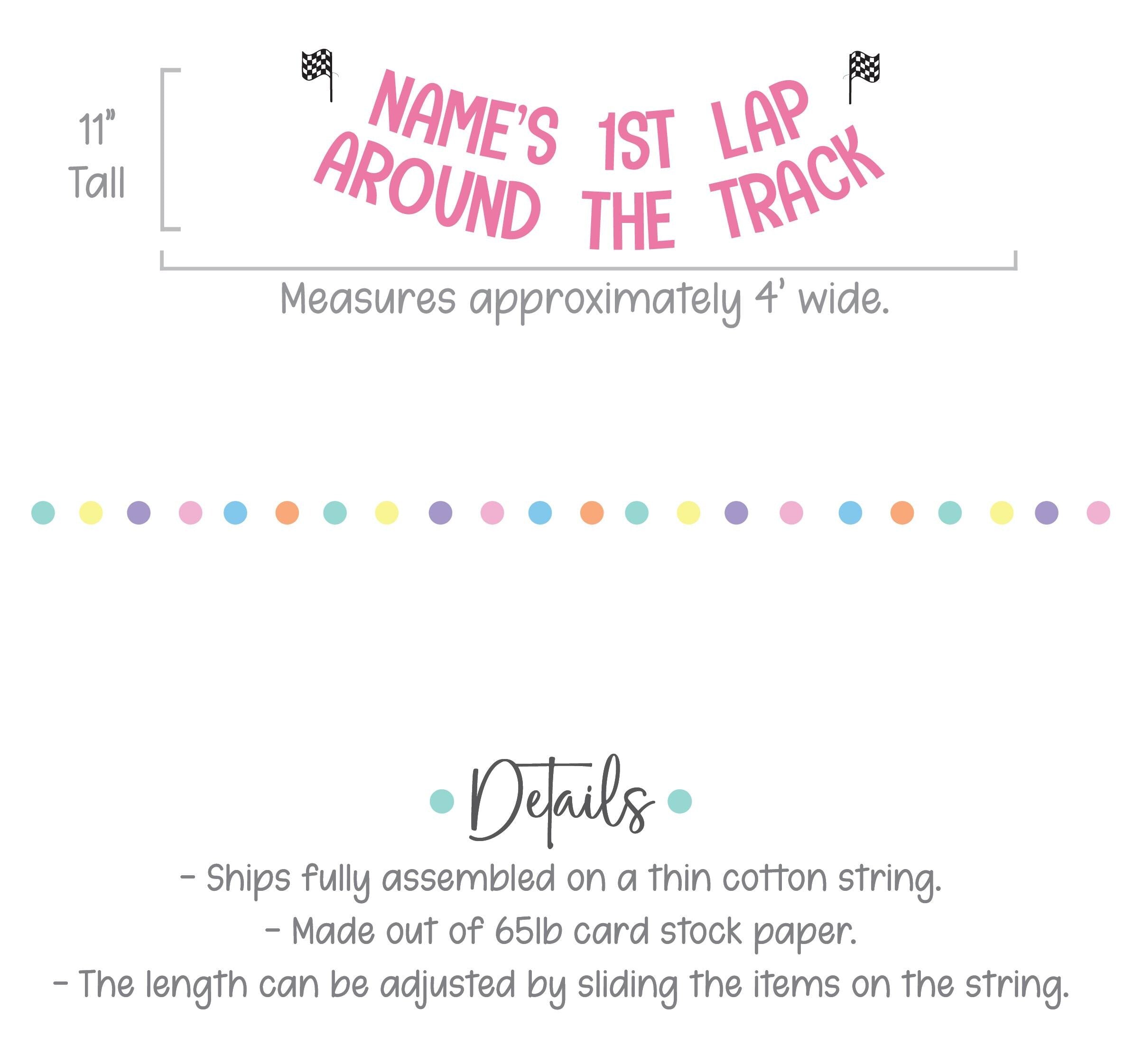 1st Lap Around The Track, Racing 1st Birthday Decorations, 1st Birthday Party, First Birthday Ideas, Girls 1st Birthday Theme Ideas