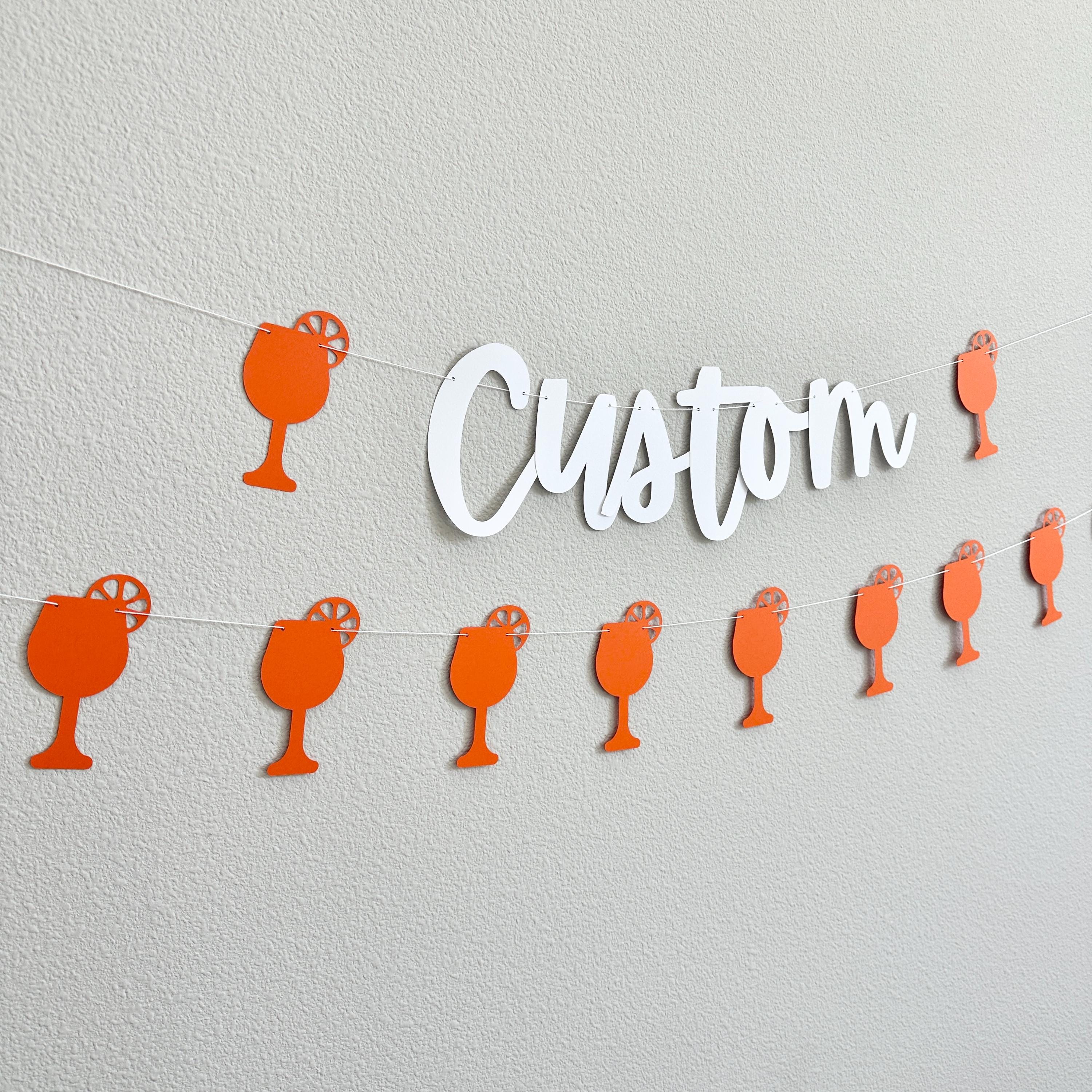 Custom Spritz Banner, Spritz Decorations, A Spritz Older, Spritz Themed Bachelorette Party, Custom Spritz Decorations, Summer Theme Ideas