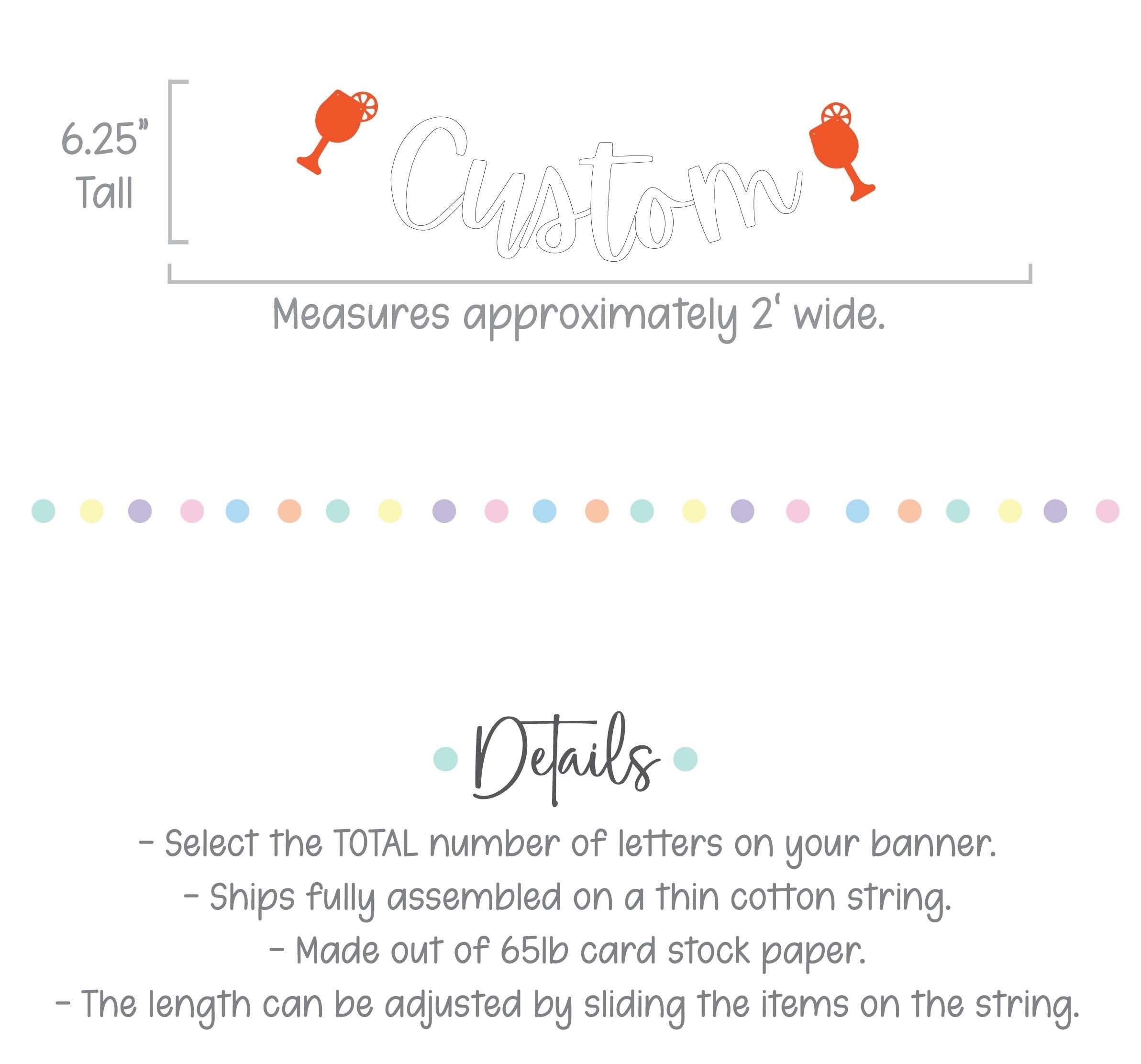 Custom Spritz Banner, Spritz Decorations, A Spritz Older, Spritz Themed Bachelorette Party, Custom Spritz Decorations, Summer Theme Ideas