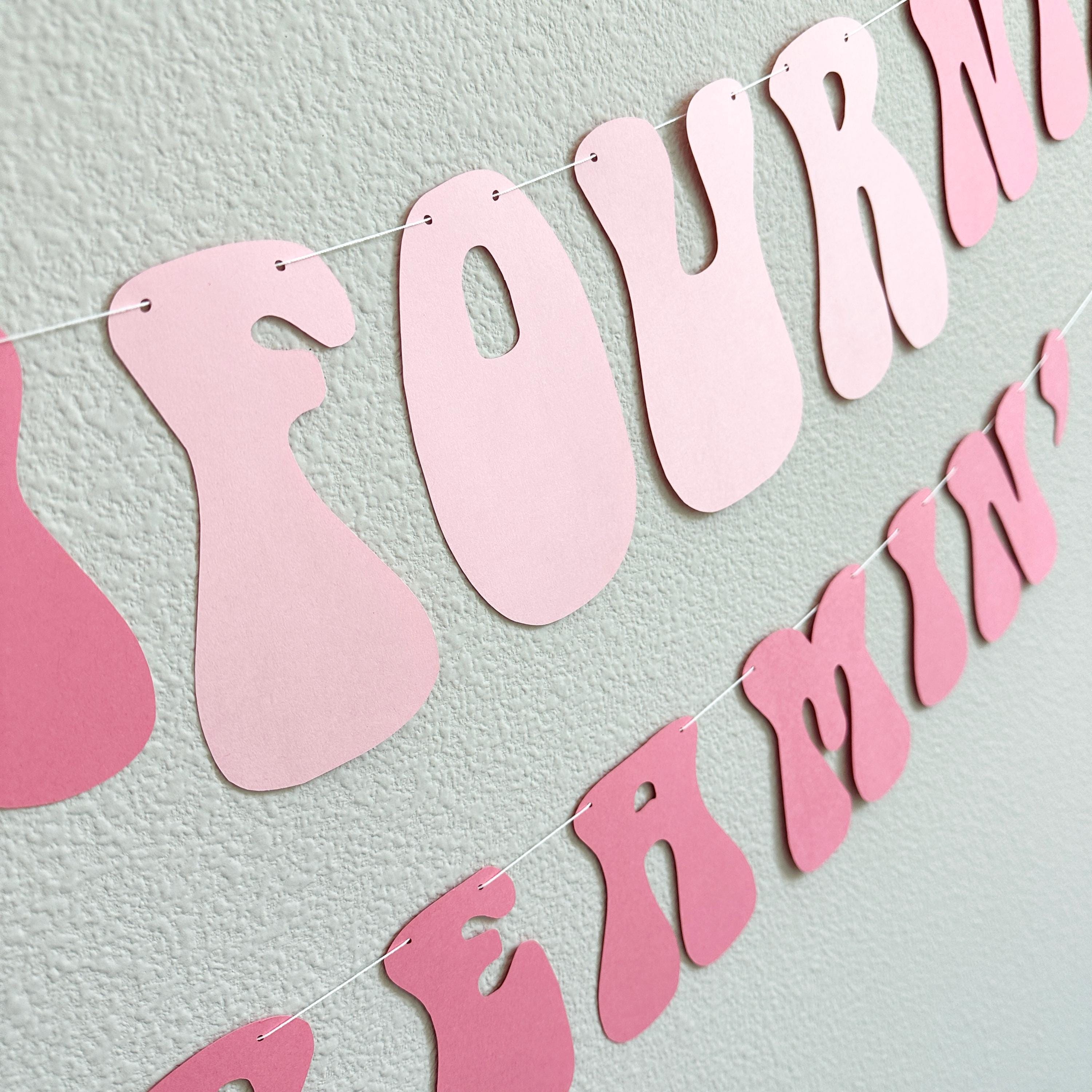 CaliFOURnia Dreamin&#39;, 4th Birthday Decorations, 4th Birthday Party, California Themed Fourth Birthday Party Decorations