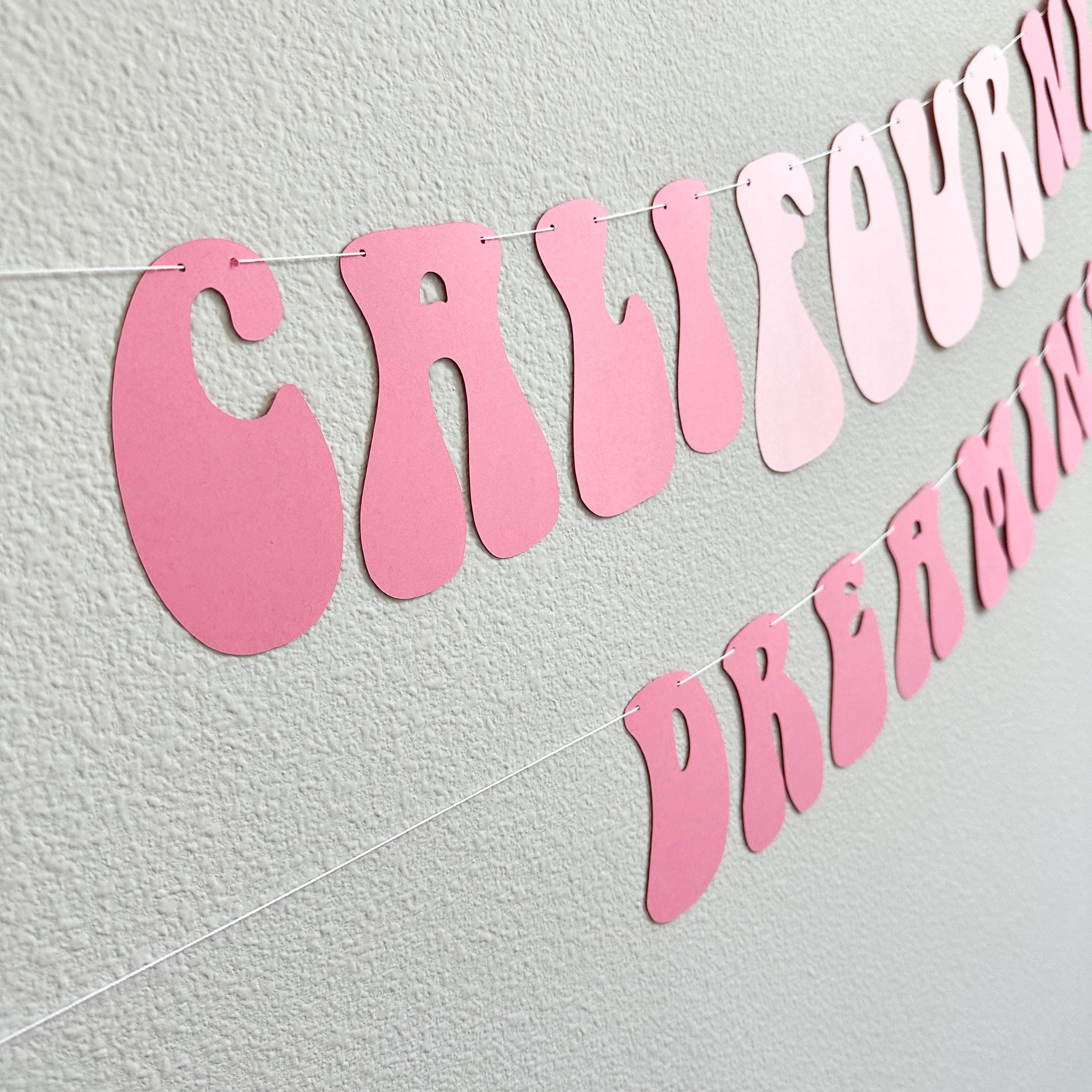 CaliFOURnia Dreamin&#39;, 4th Birthday Decorations, 4th Birthday Party, California Themed Fourth Birthday Party Decorations