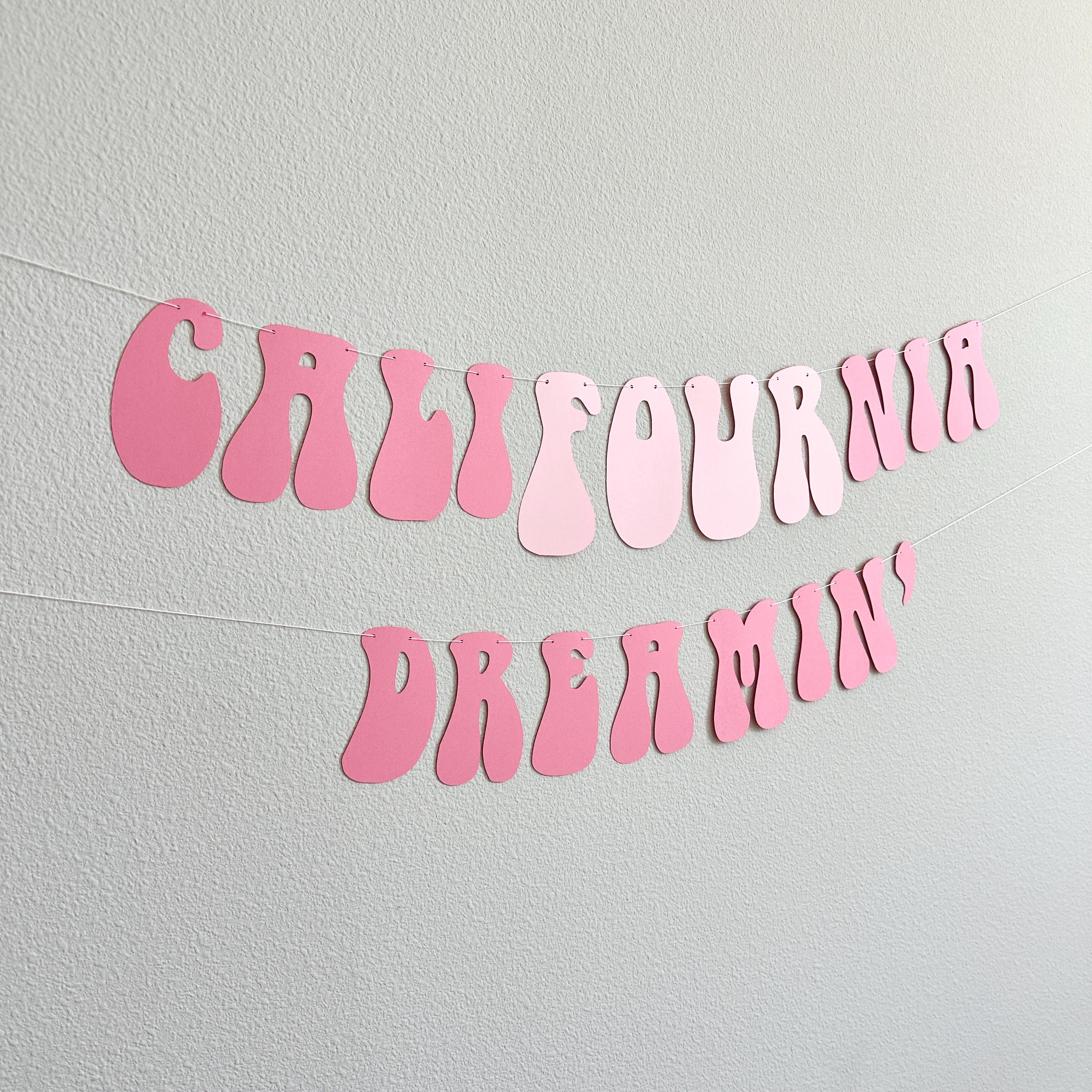 CaliFOURnia Dreamin&#39;, 4th Birthday Decorations, 4th Birthday Party, California Themed Fourth Birthday Party Decorations