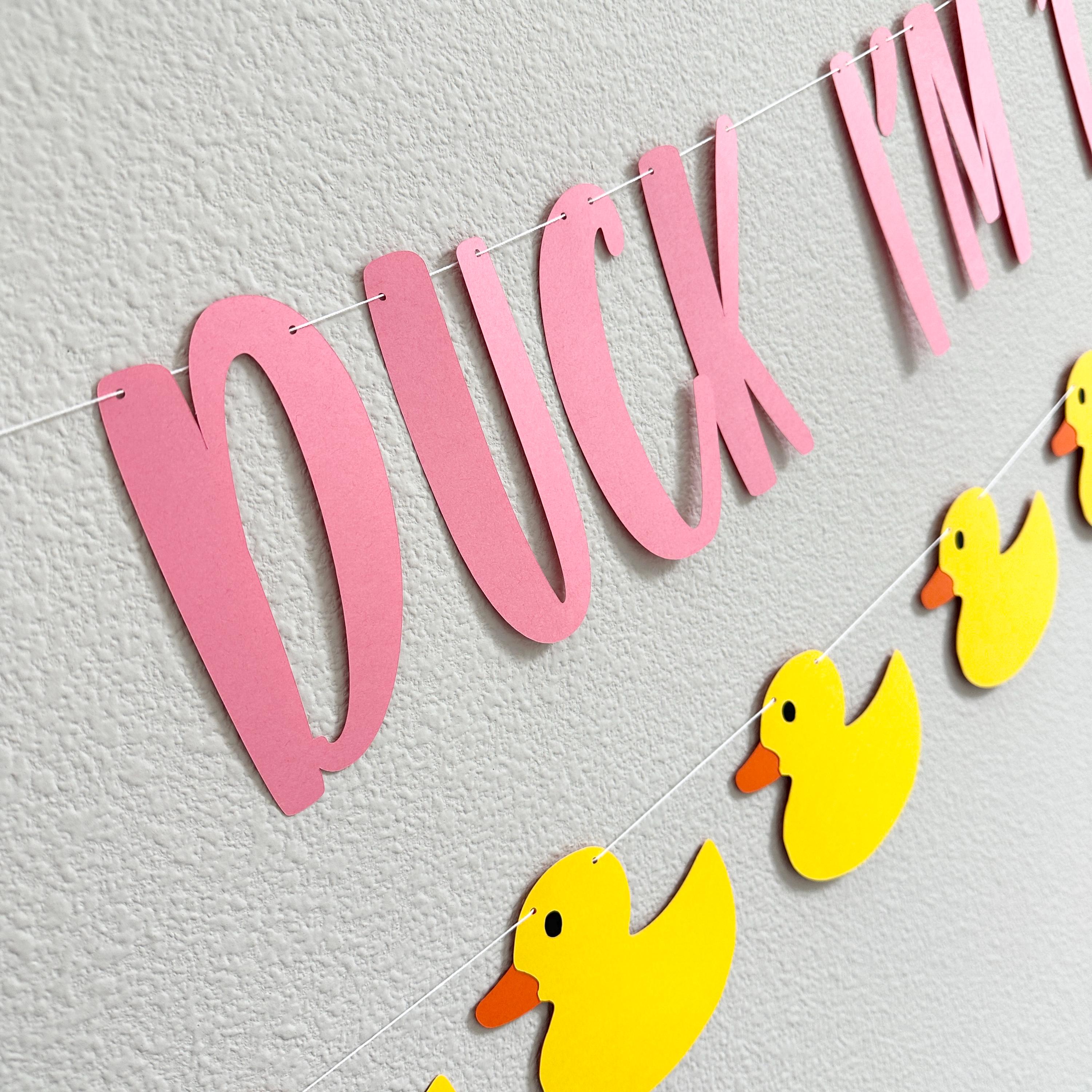 Holy Duck I&#39;m 1, Duck Birthday, First Birthday, 1st Birthday Party Theme Ideas, Rubber Duck Theme, Yellow Ducks