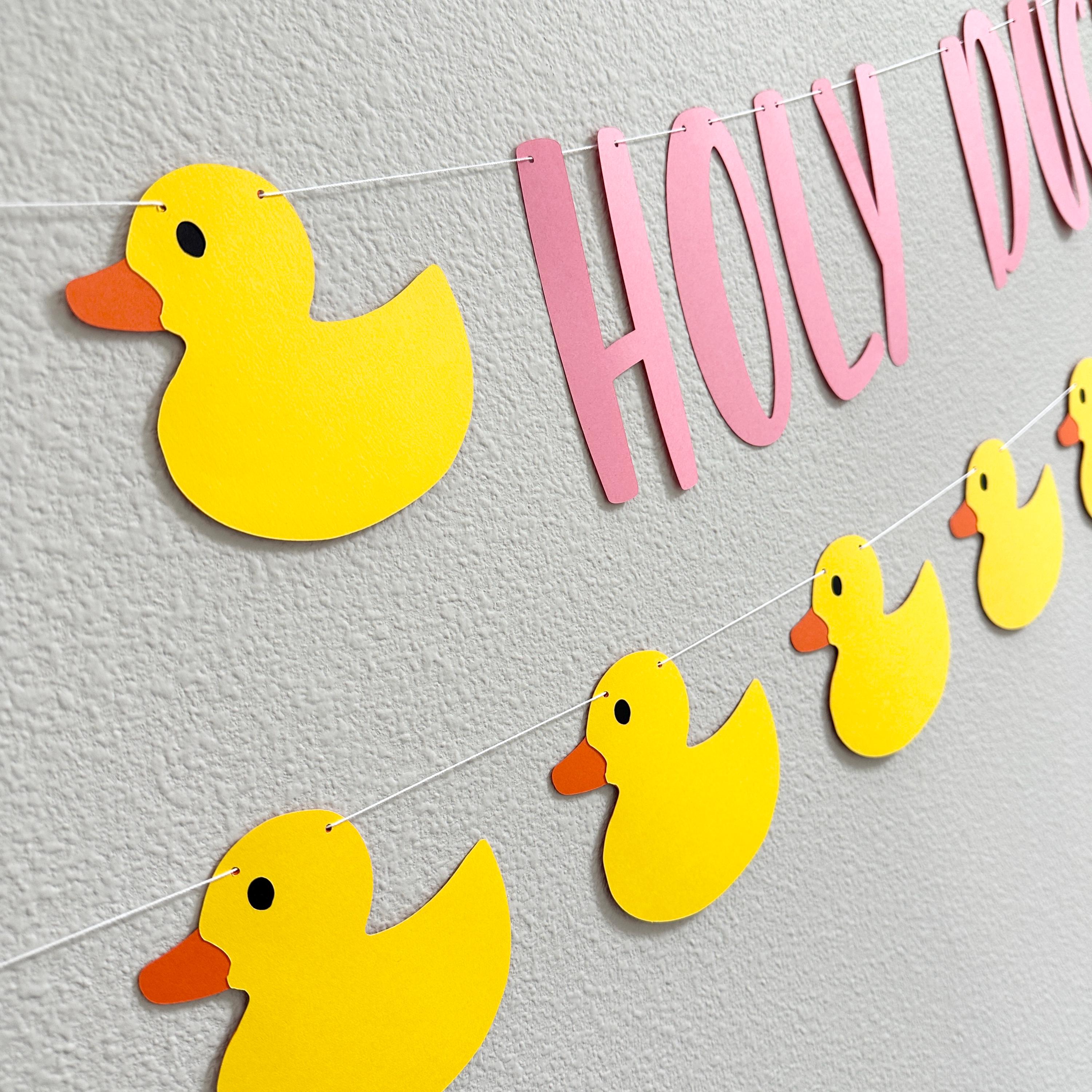 Holy Duck I&#39;m 1, Duck Birthday, First Birthday, 1st Birthday Party Theme Ideas, Rubber Duck Theme, Yellow Ducks