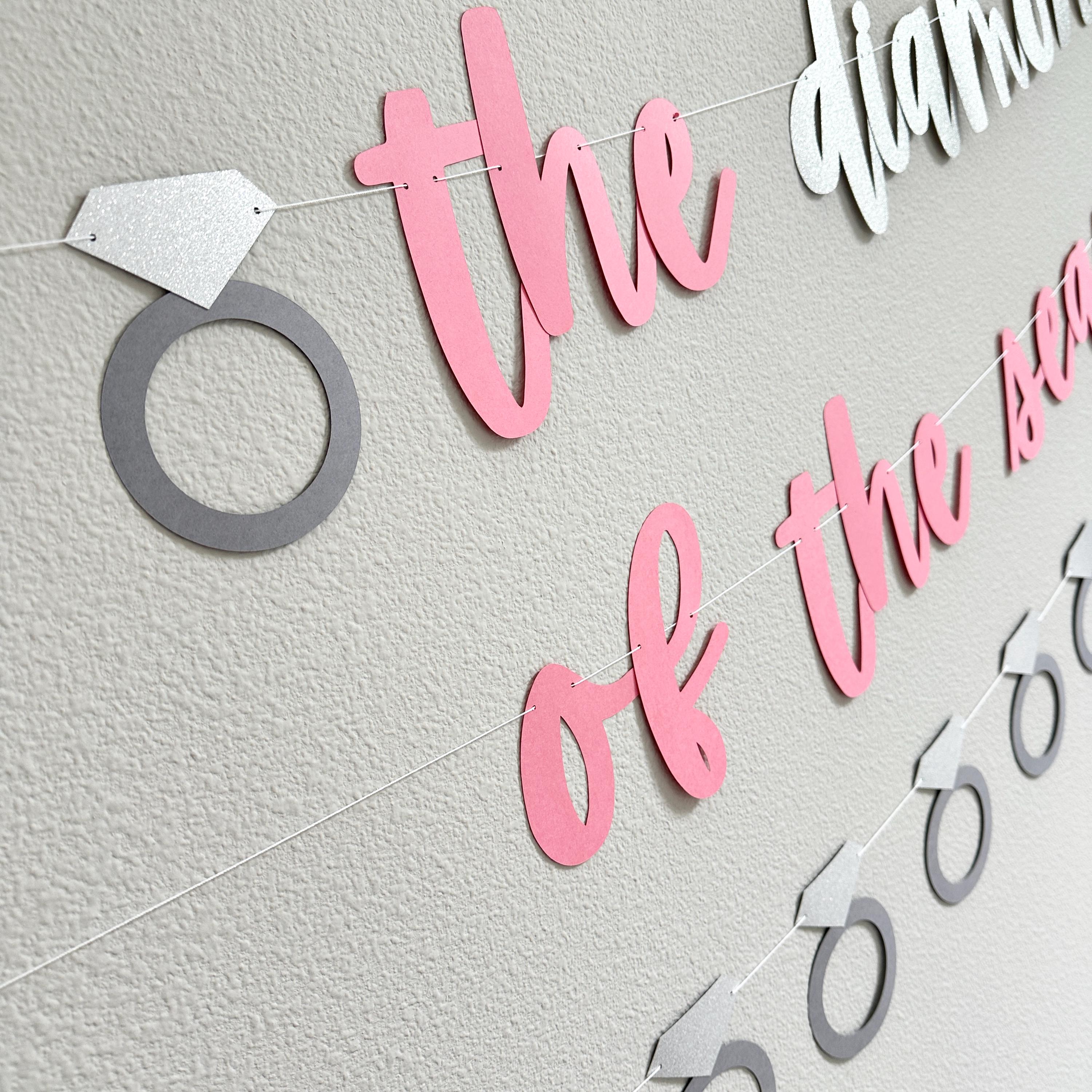 The Diamond Of The Season, Bachelorette Party Theme Ideas, Diamond Bachelorette Decorations, She&#39;s The Diamond Of The Season