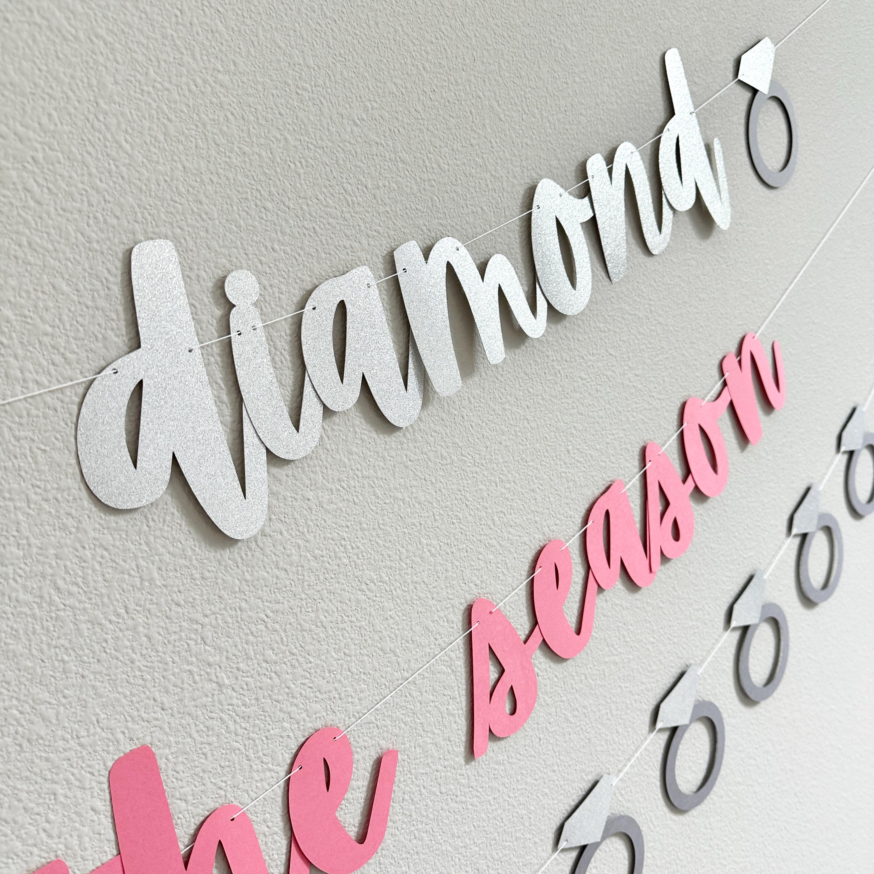 The Diamond Of The Season, Bachelorette Party Theme Ideas, Diamond Bachelorette Decorations, She&#39;s The Diamond Of The Season