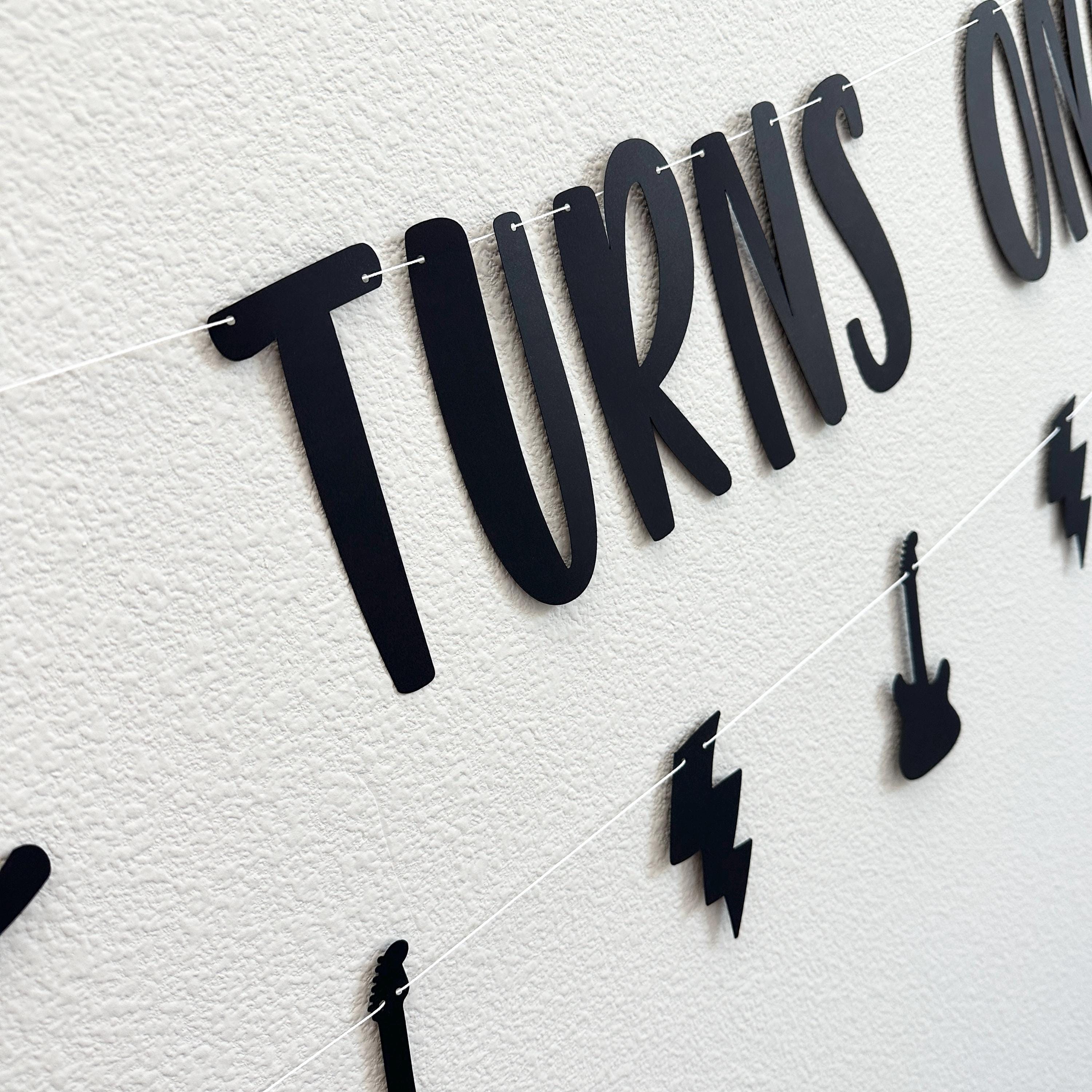 A Rebel Turns One, Rock N&#39; Roll Themed 1st Birthday, Rebel 1st Birthday Decorations, Rock Birthday, Tough 1st Birthday Party